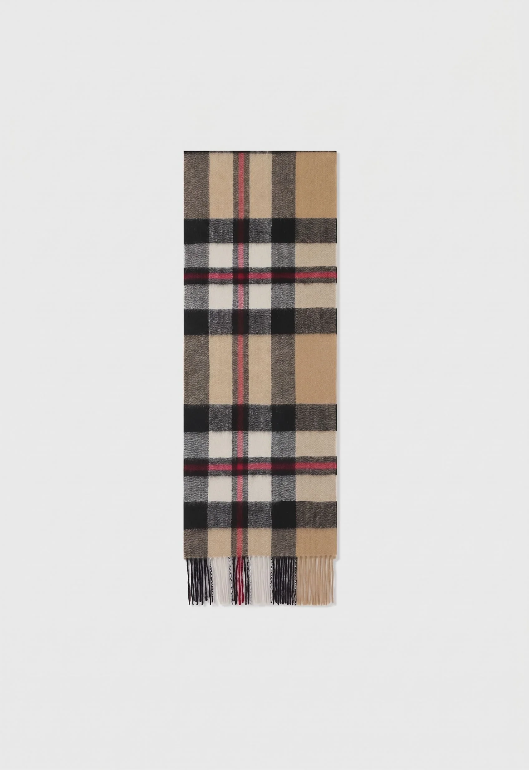 Plaid Fringe Scarf - Image 5