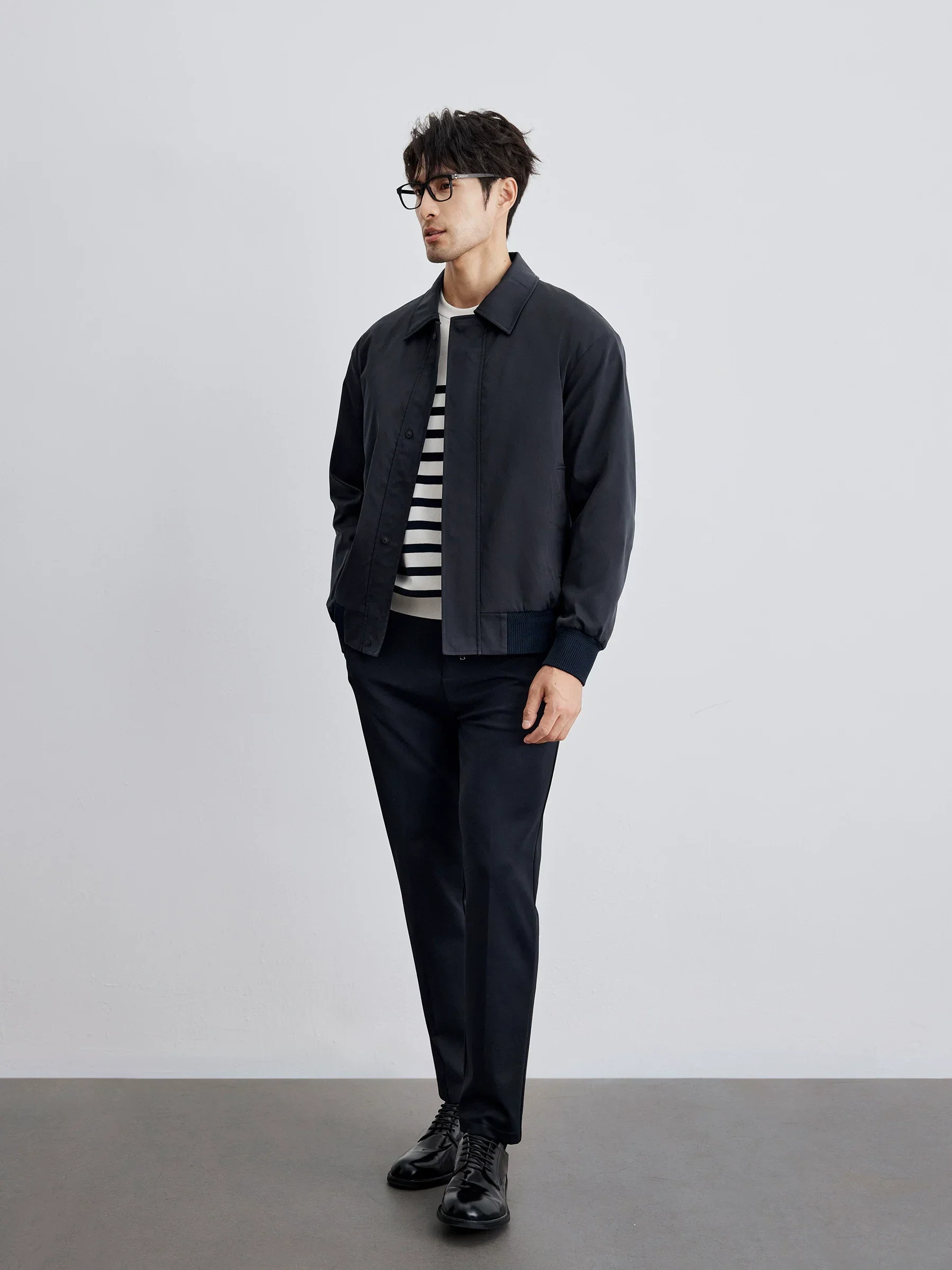Plaid-Lined Harrington Jacket - Image 4