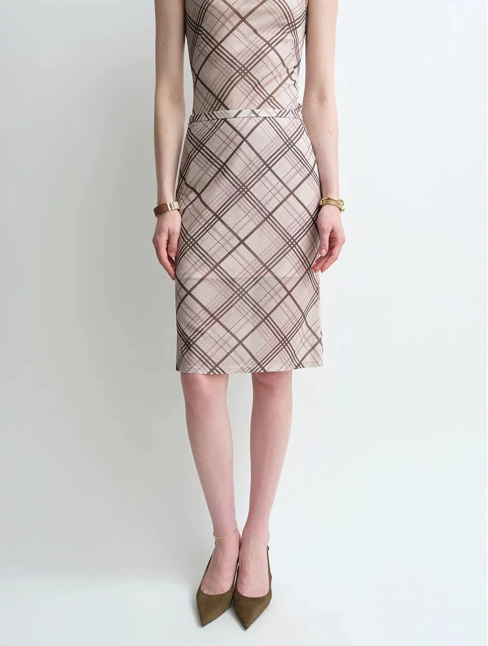 Plaid Mesh Top - Image 10