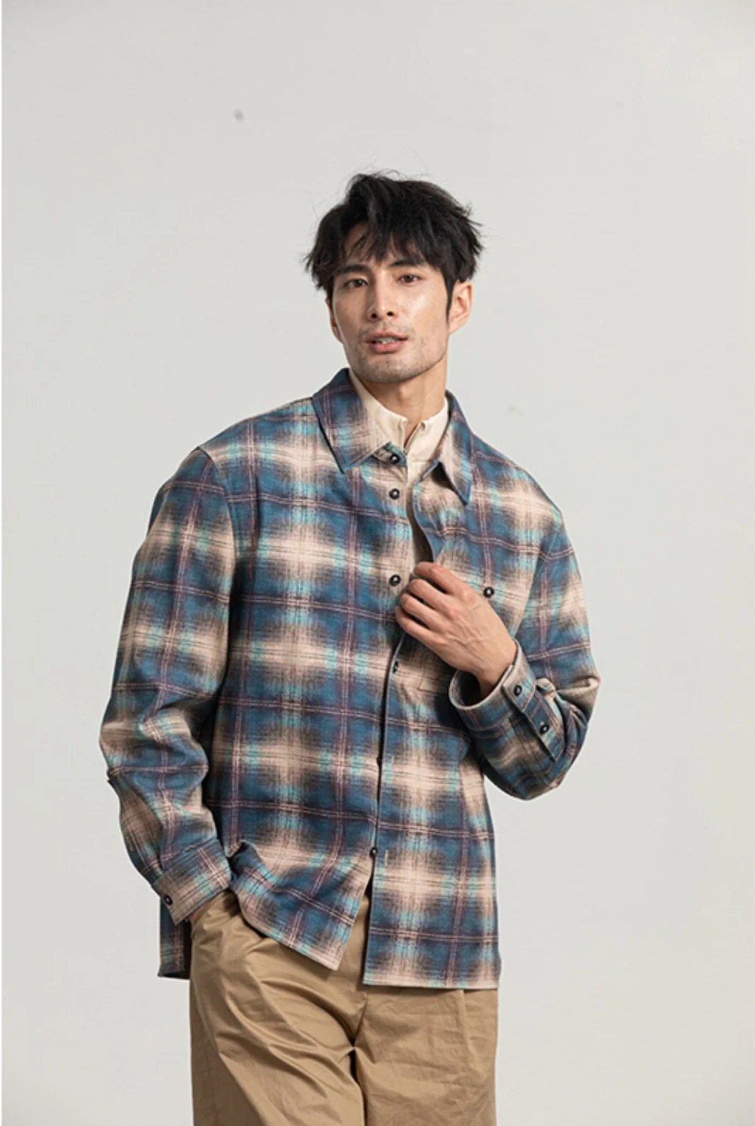 Plaid Overshirt - Image 3