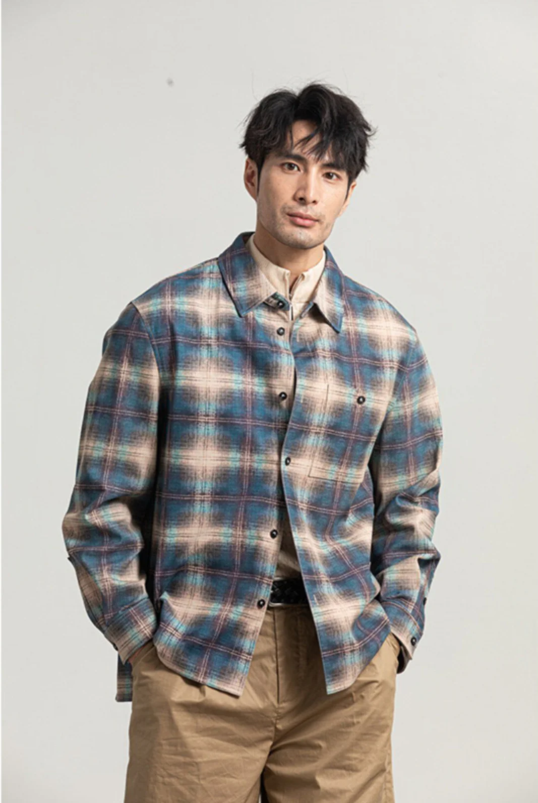 Plaid Overshirt - Image 4