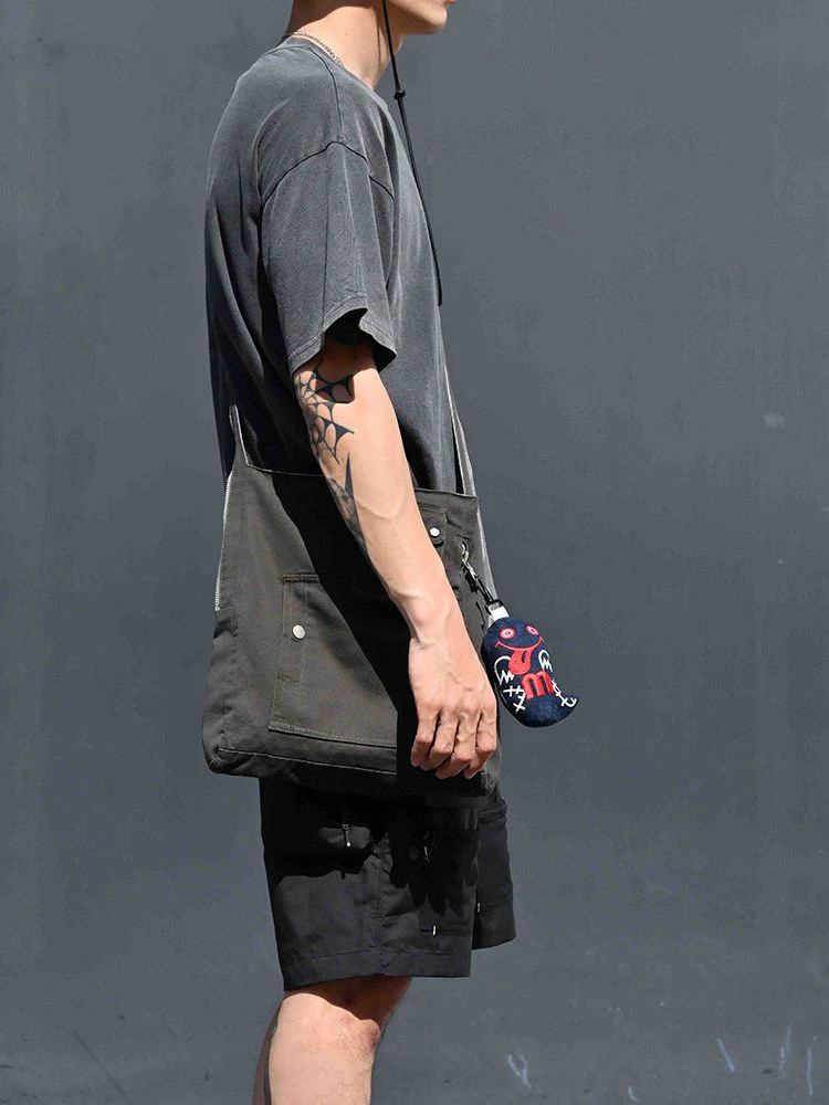 Plaid Reversible Crossbody - Image 3