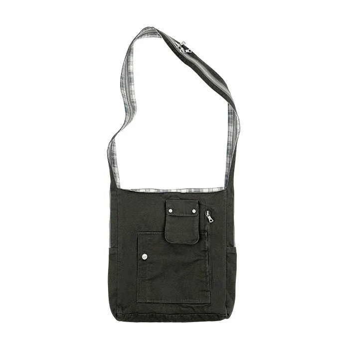 Plaid Reversible Crossbody - Image 6