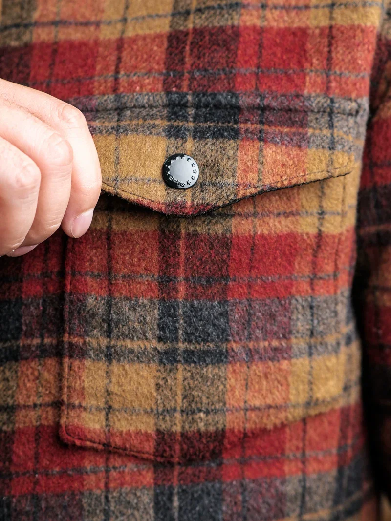 Plaid Wool-Blend Shirt Jacket - Image 2