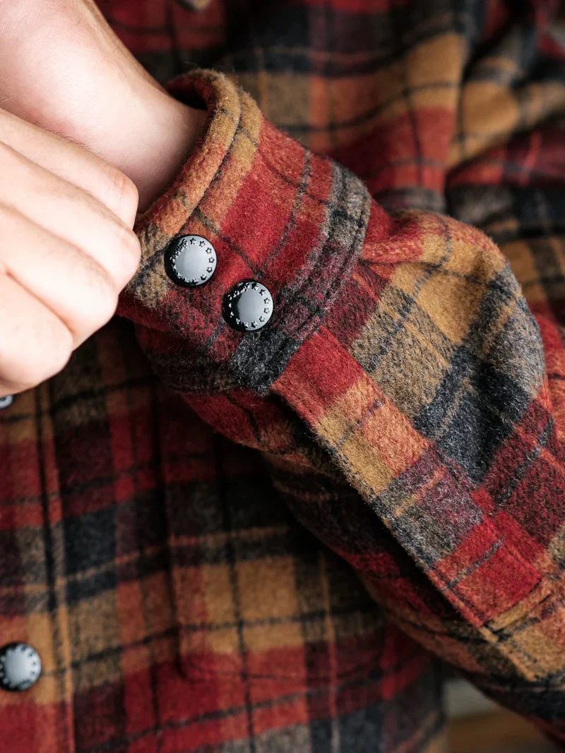 Plaid Wool-Blend Shirt Jacket - Image 3