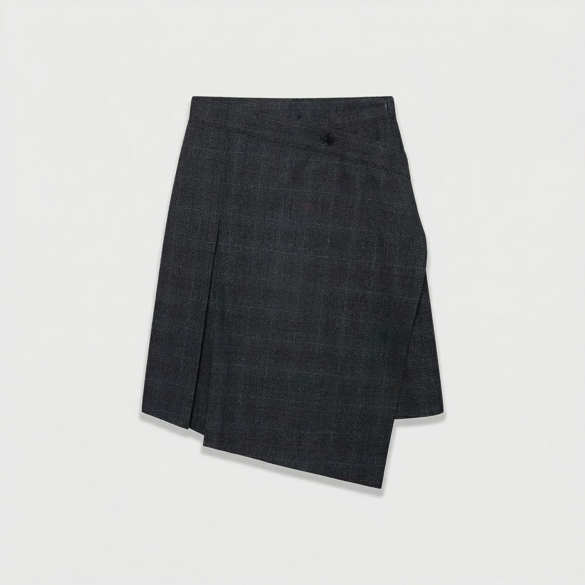 Plaid Wrap Skirt - Image 7