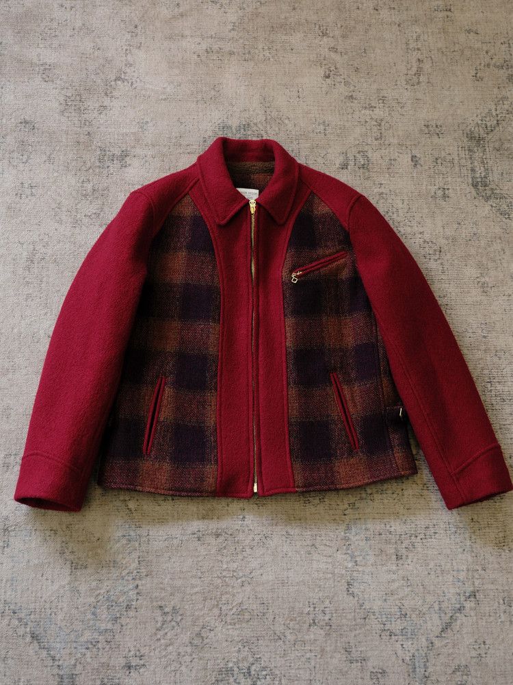 Plaid Zip Jacket - Image 6