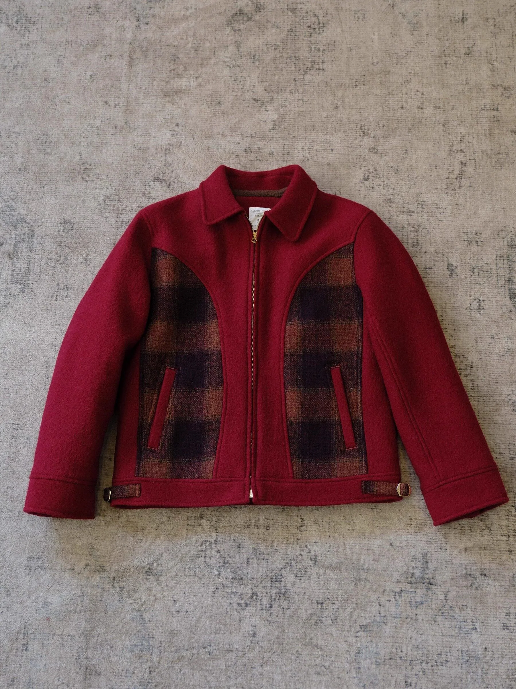 Plaid Zip Jacket - Image 7
