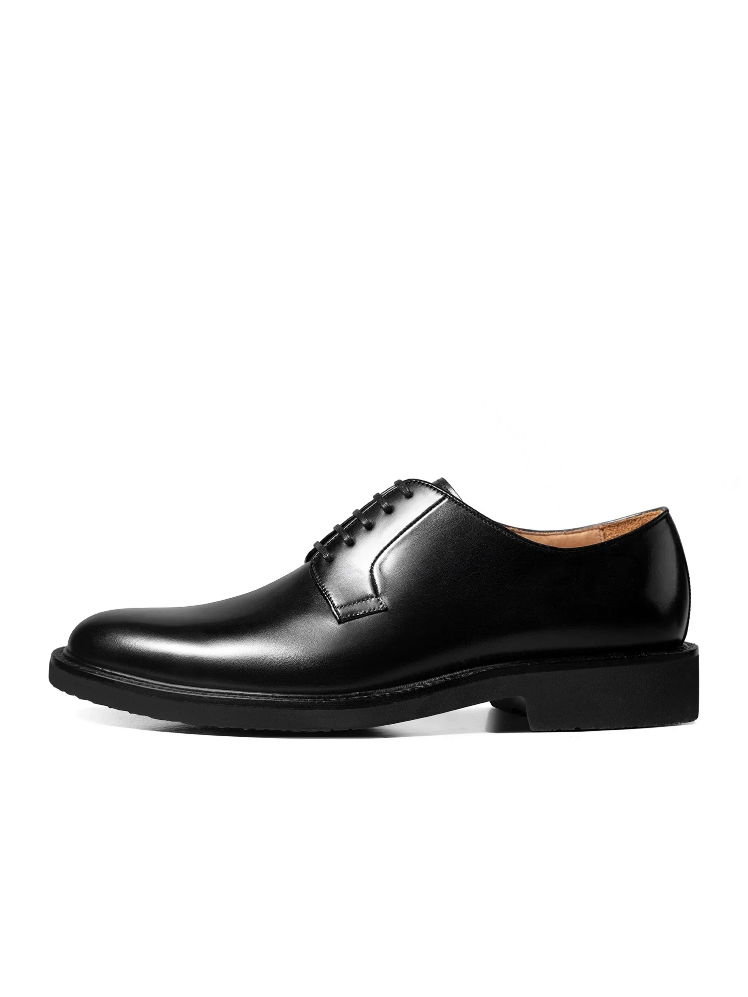 Plain-Toe Derby — Top-Grain Calf Leather - Image 2