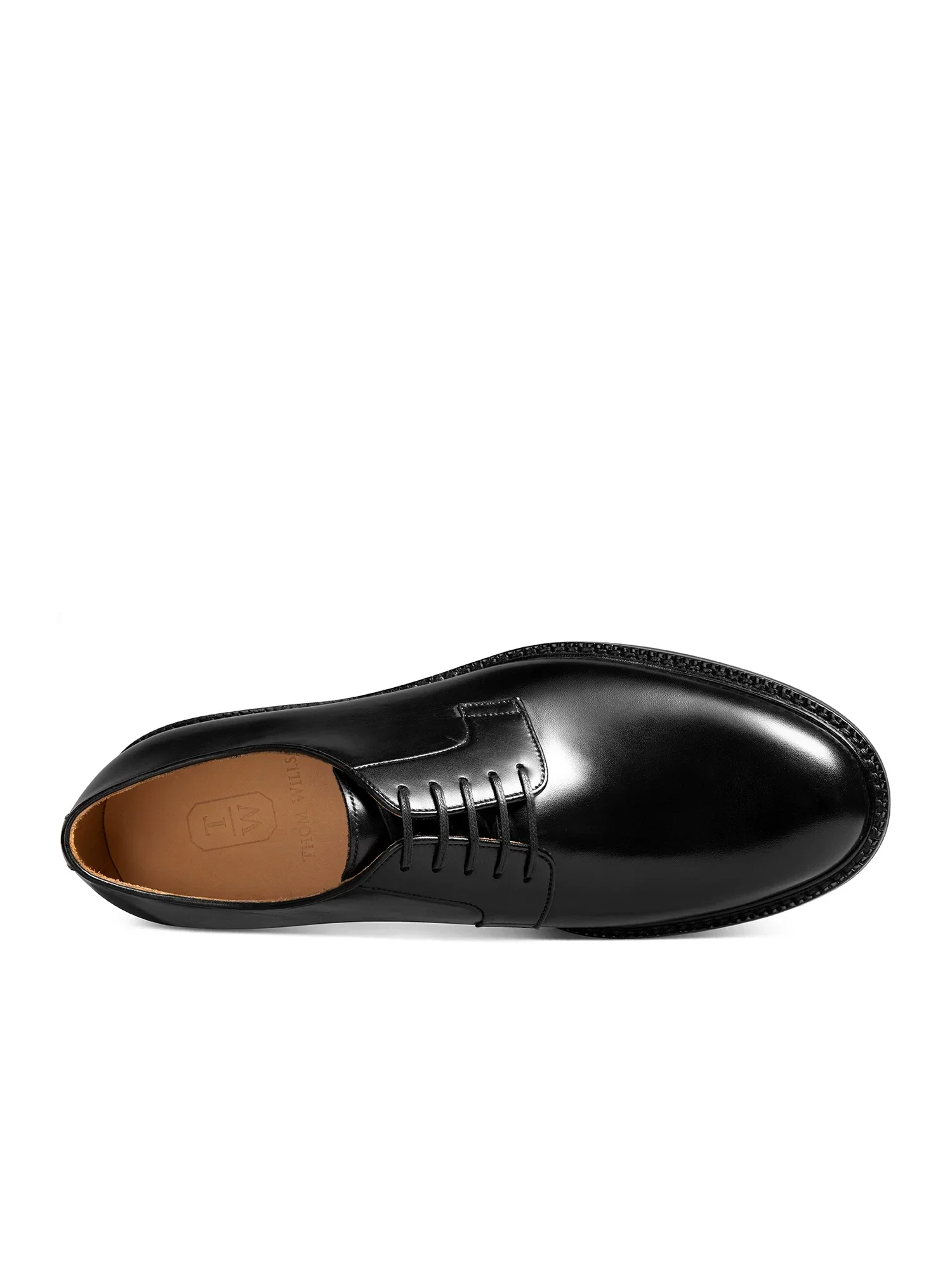 Plain-Toe Derby — Top-Grain Calf Leather - Image 3