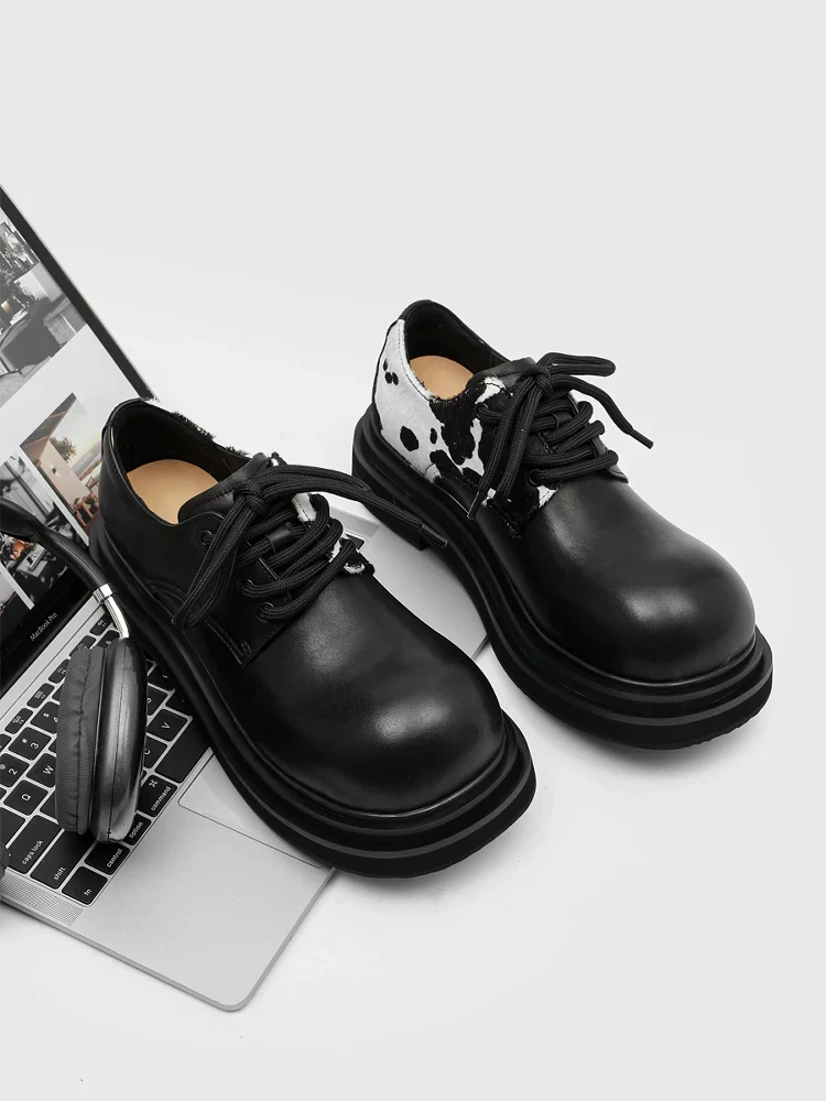 Platform Derby Shoes - Image 4