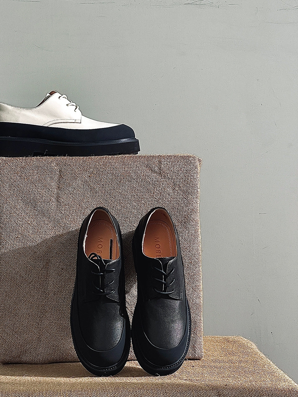 Platform Leather Derby - Image 2