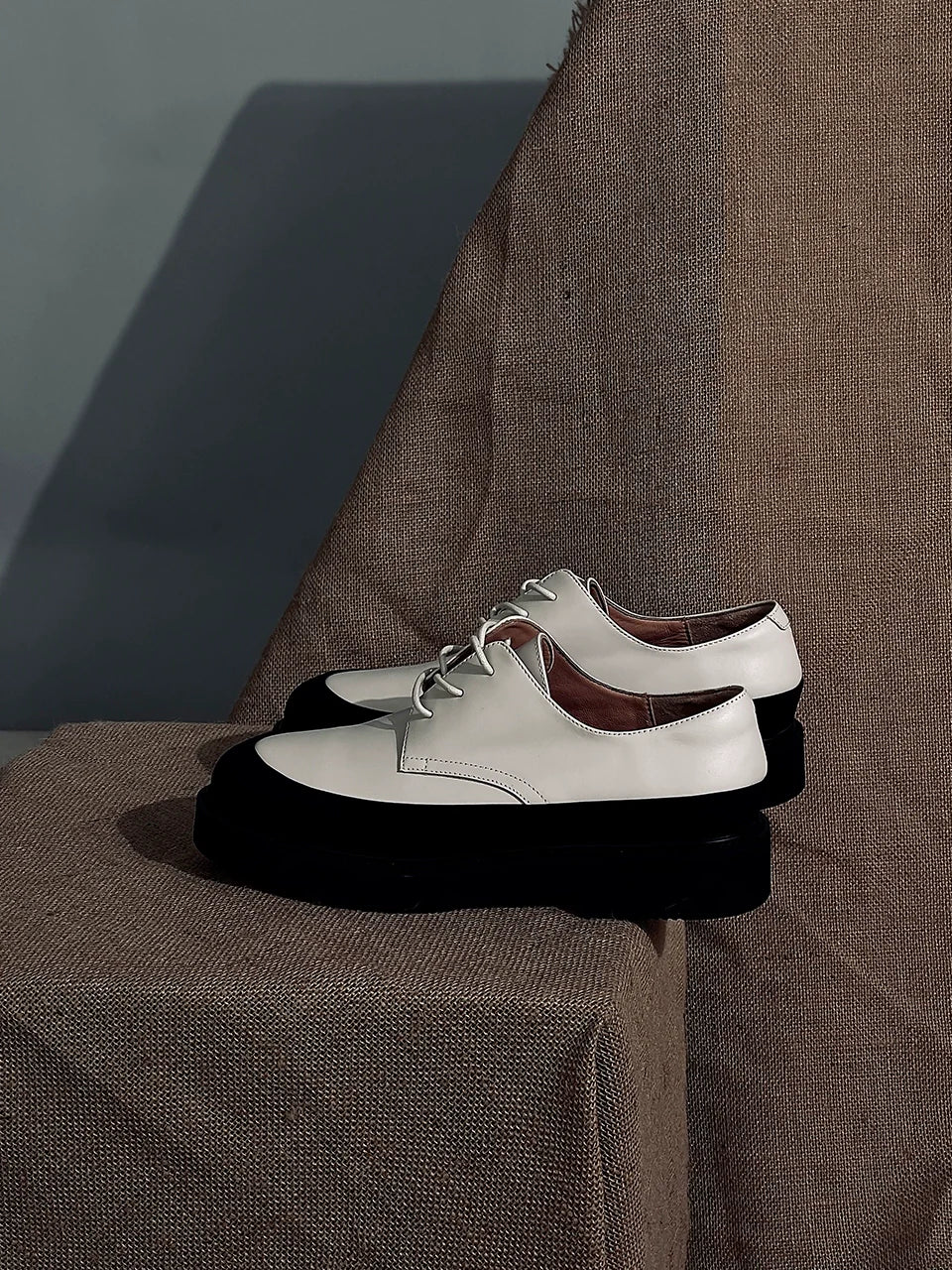 Platform Leather Derby - Image 7