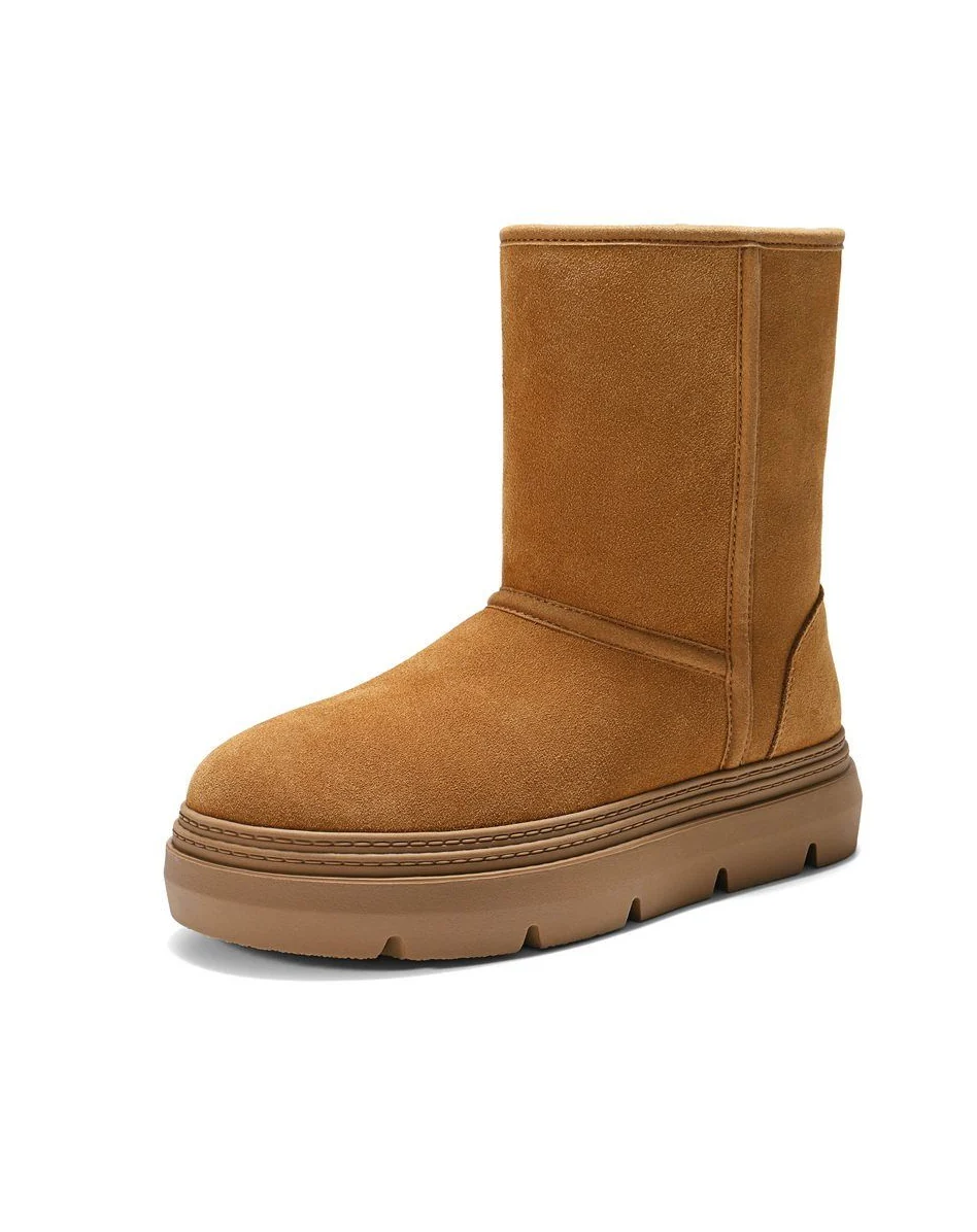 Platform Shearling Boots - Image 5