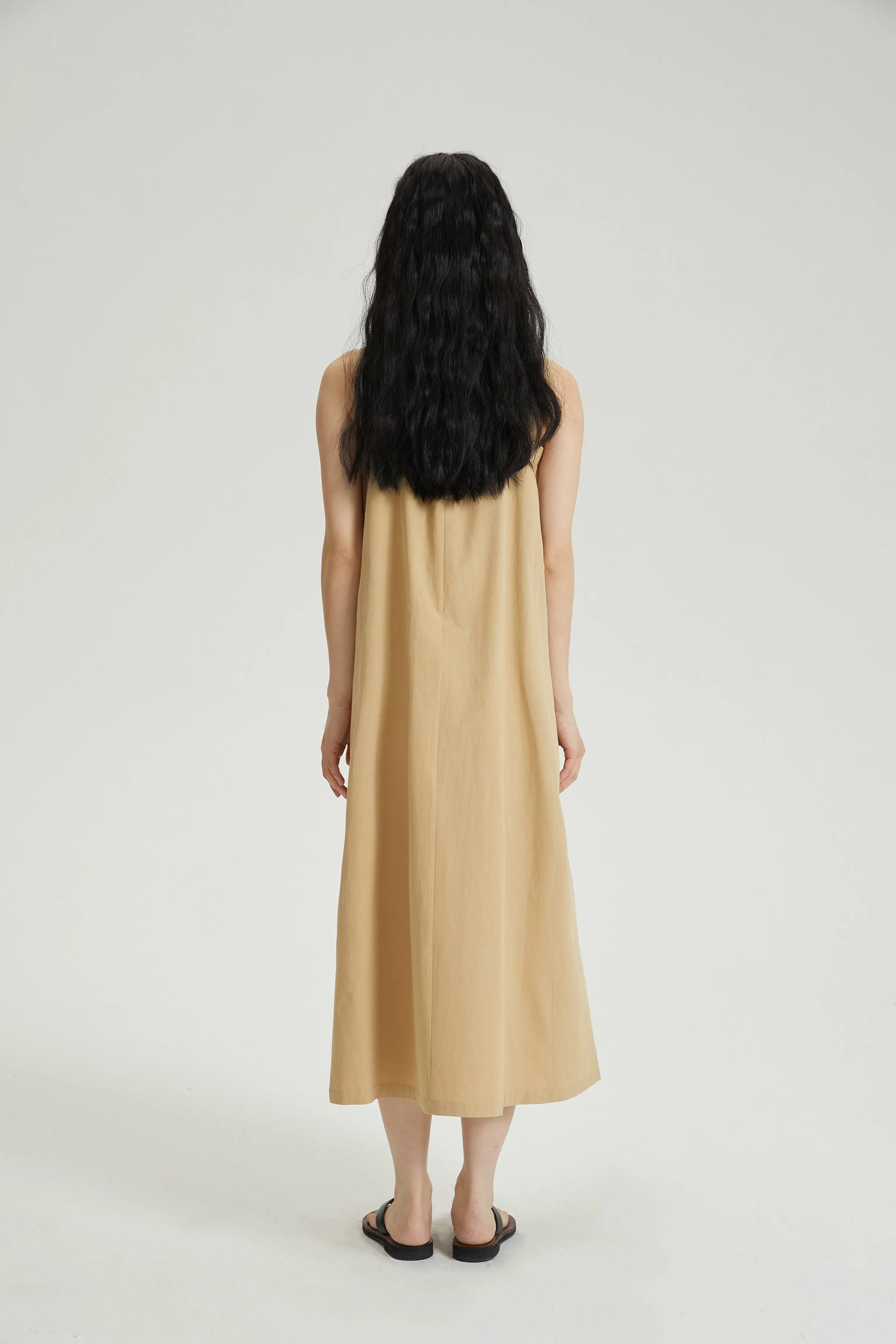 Pleat Front Midi Dress - Image 6