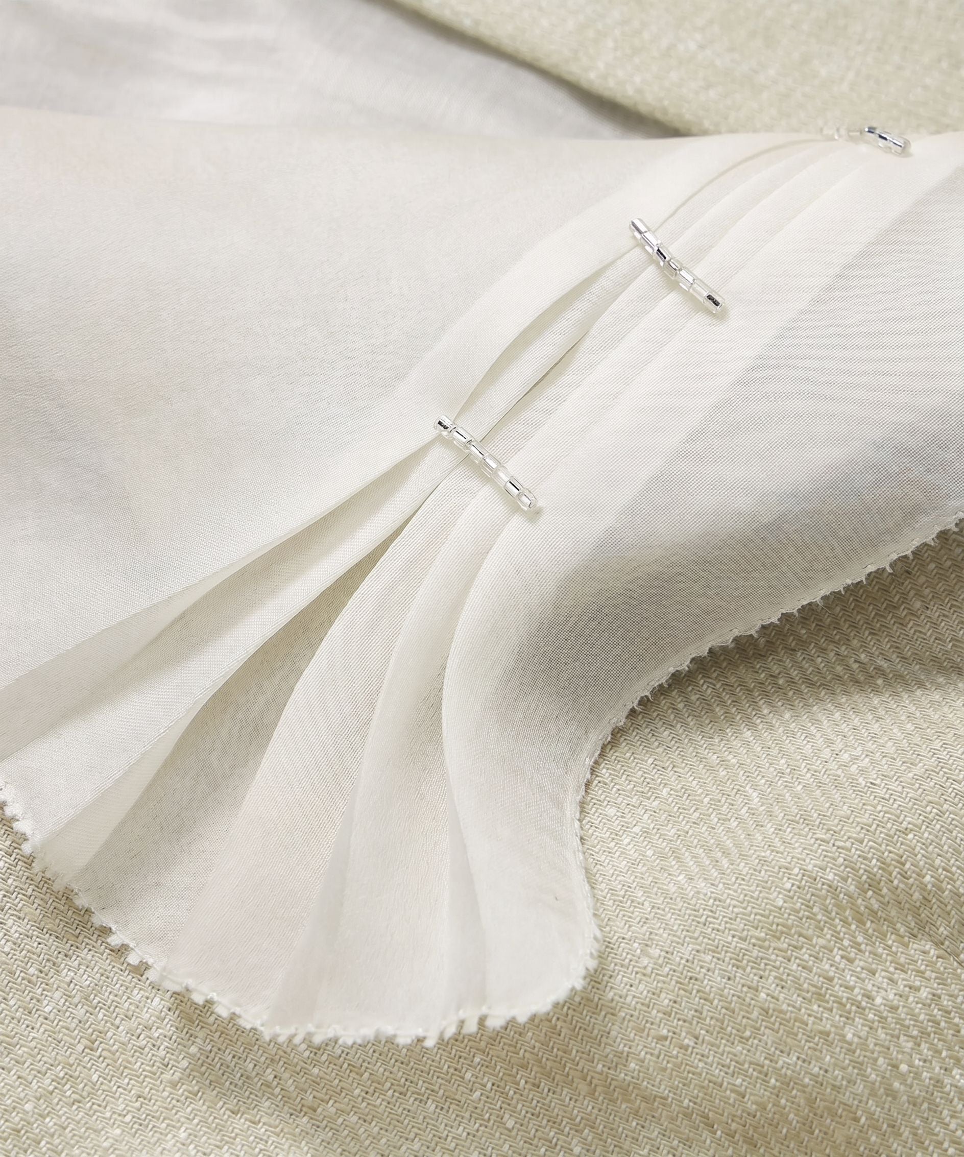 Pleated Collar Vest