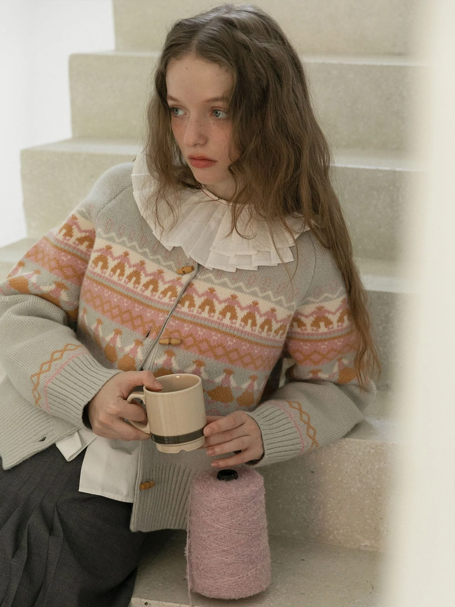 Pleated Detachable Collar - Image 4