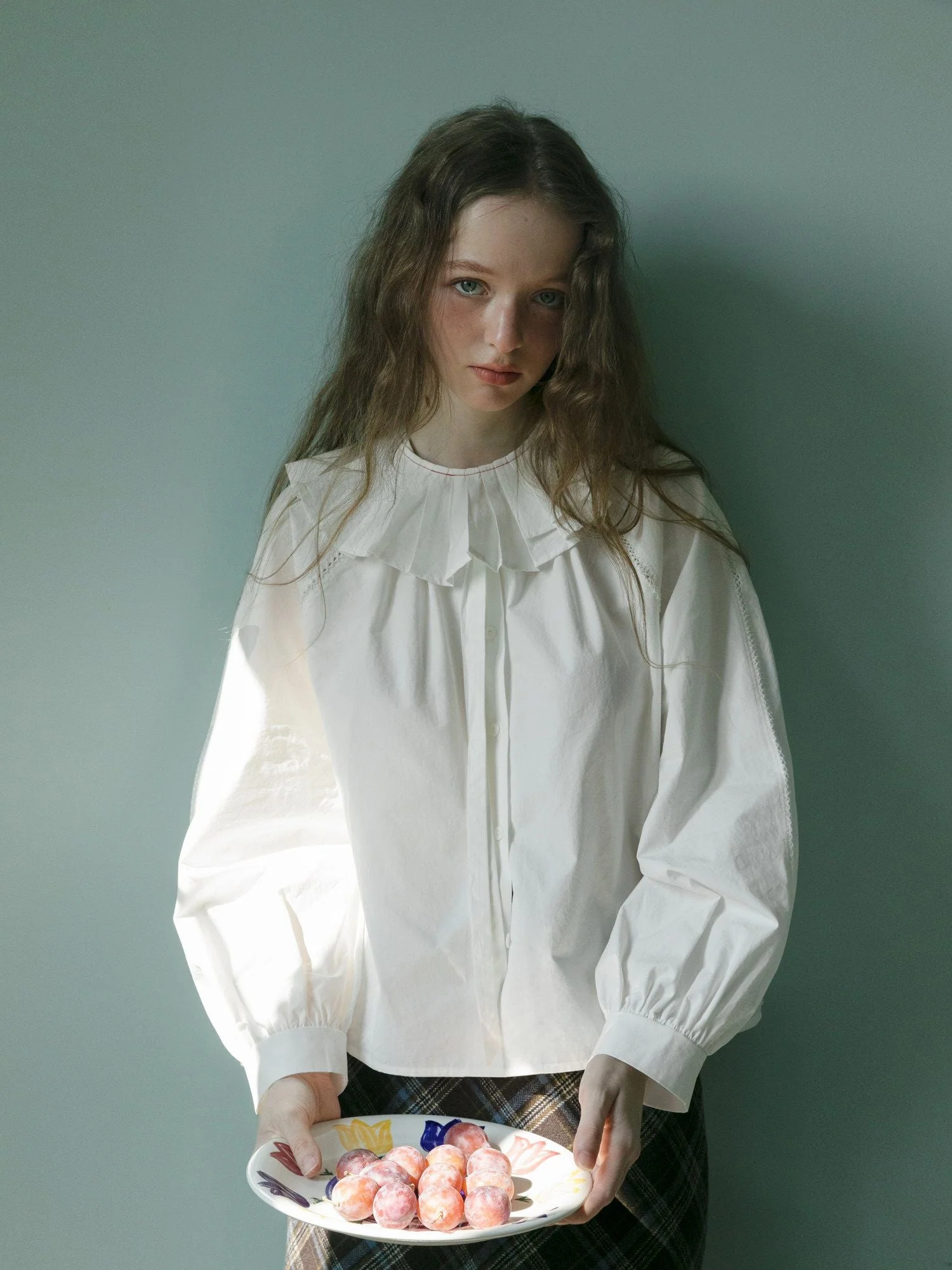 Pleated Detachable Collar - Image 5