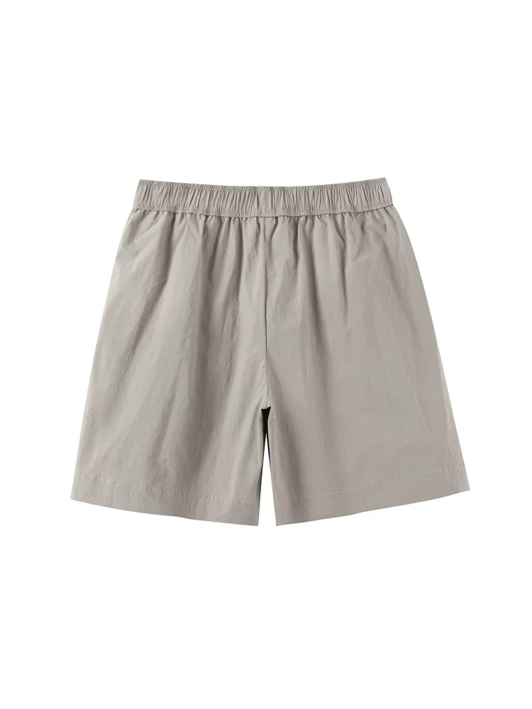 Pleated Drawstring Shorts - Image 2