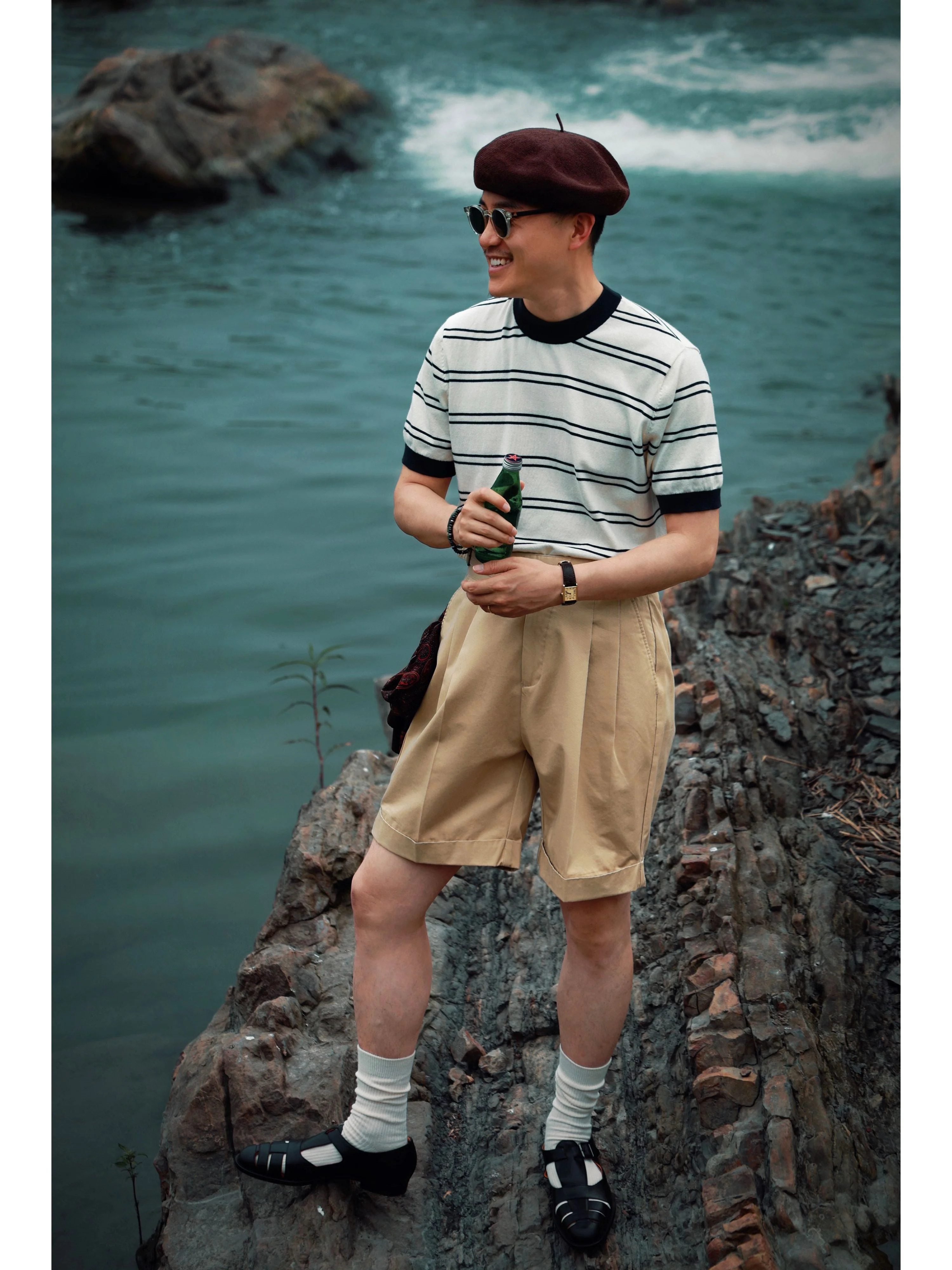 Pleated Gurkha Shorts - Image 2