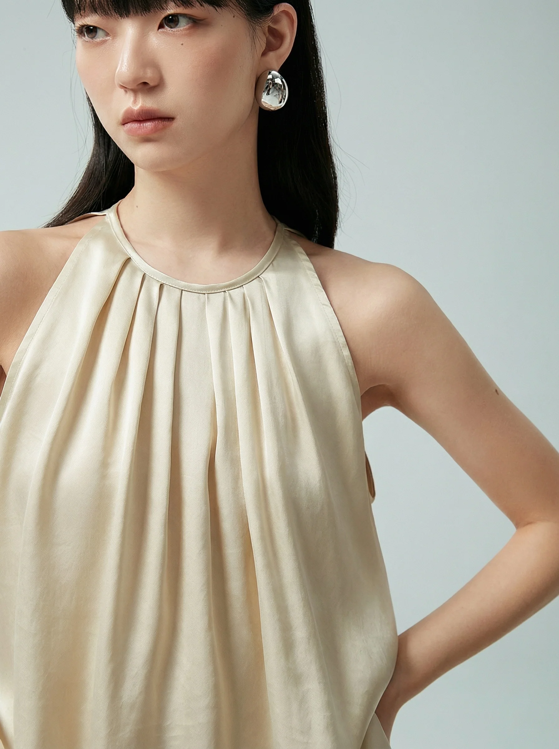 Pleated Halter Set - Image 5