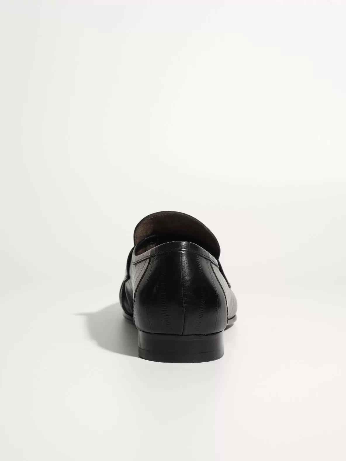Pleated Leather Penny Loafers - Image 5