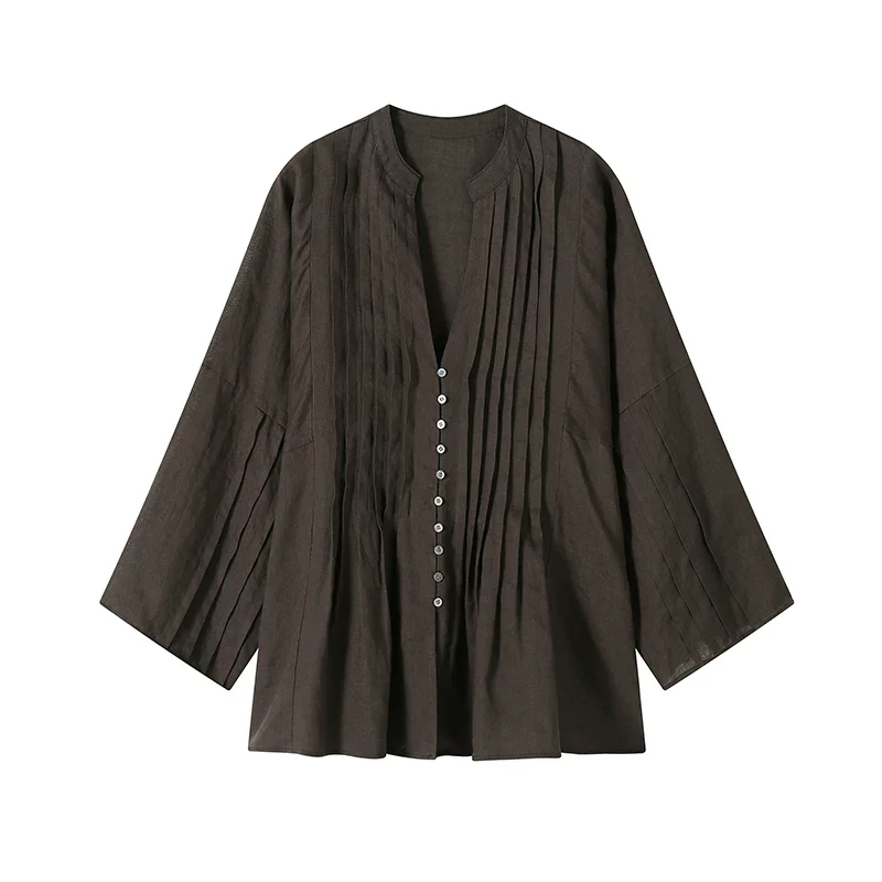 Pleated Linen Set - Image 4