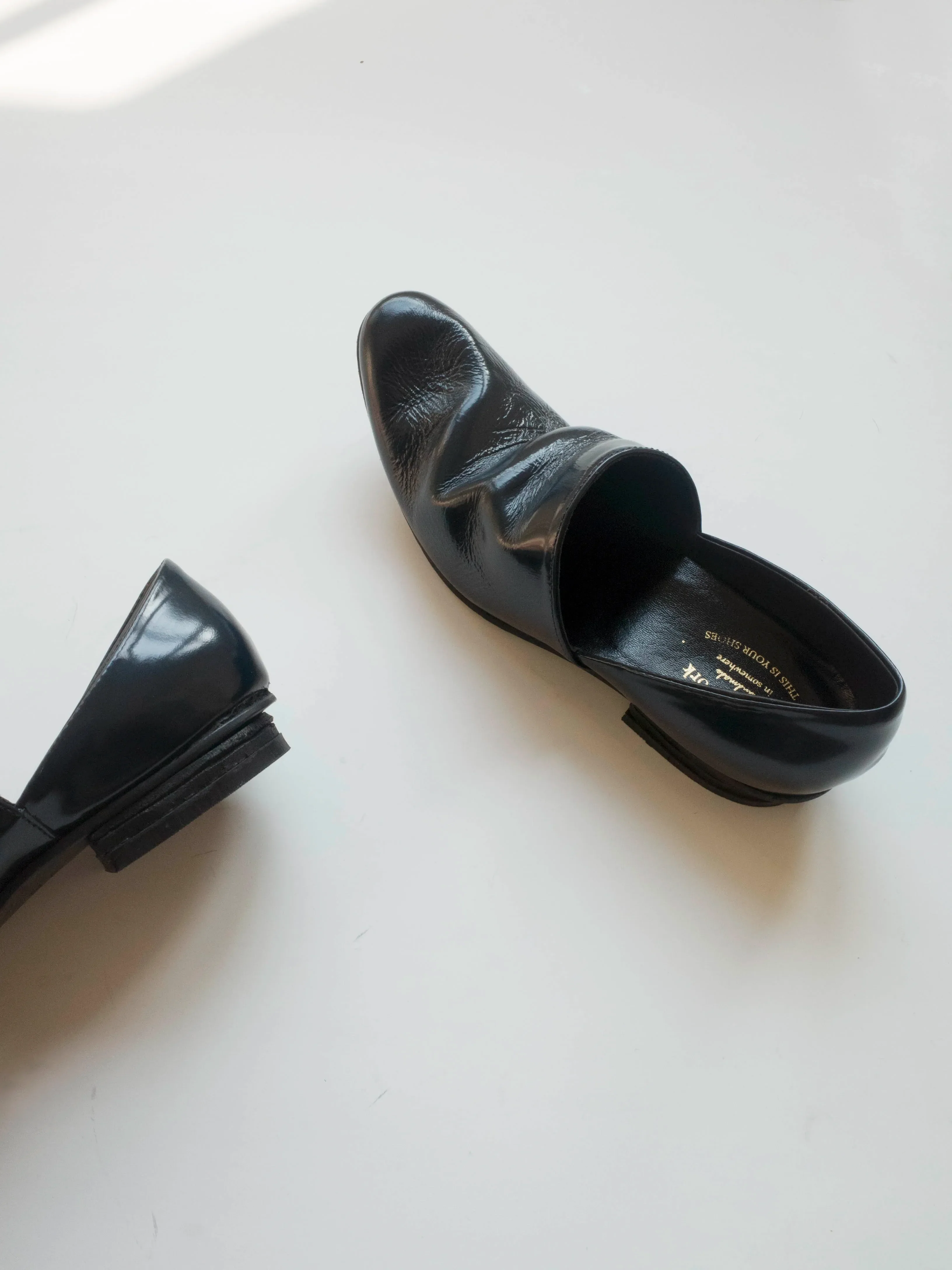 Pleated Luxe Slip-on Shoes - Image 3
