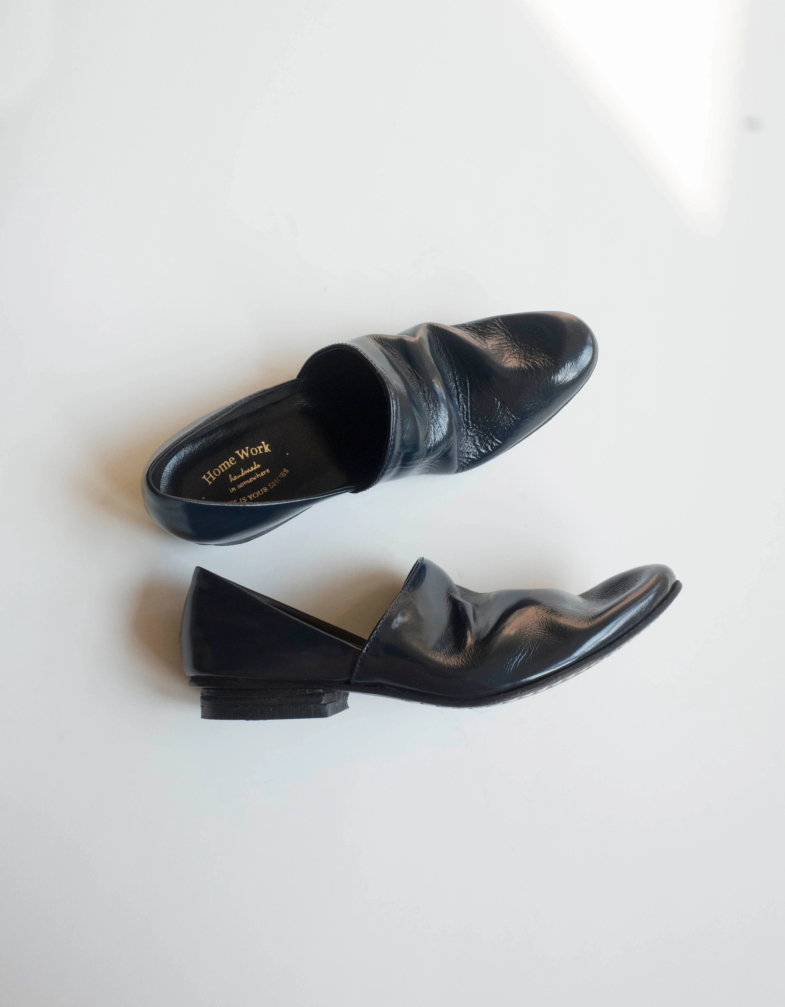 Pleated Luxe Slip-on Shoes - Image 4
