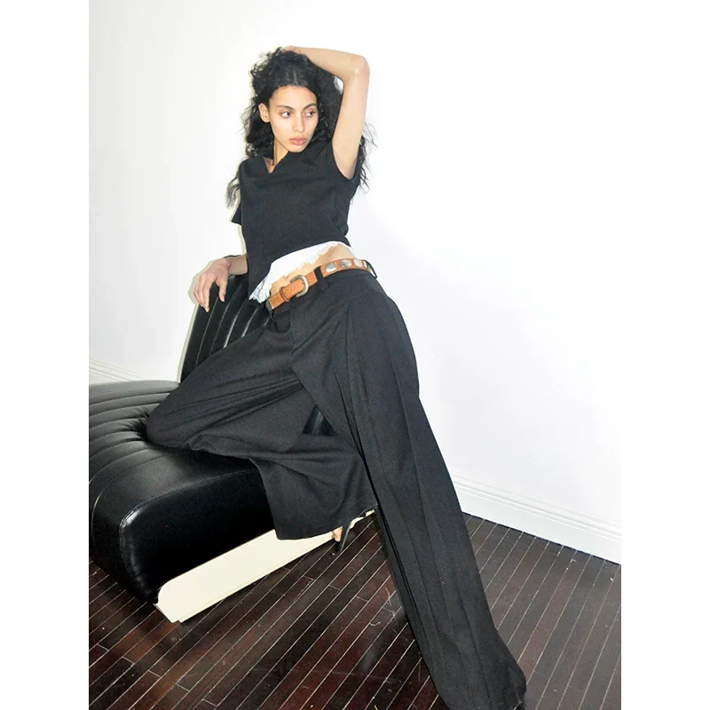 Pleated Panel Trousers - Image 5