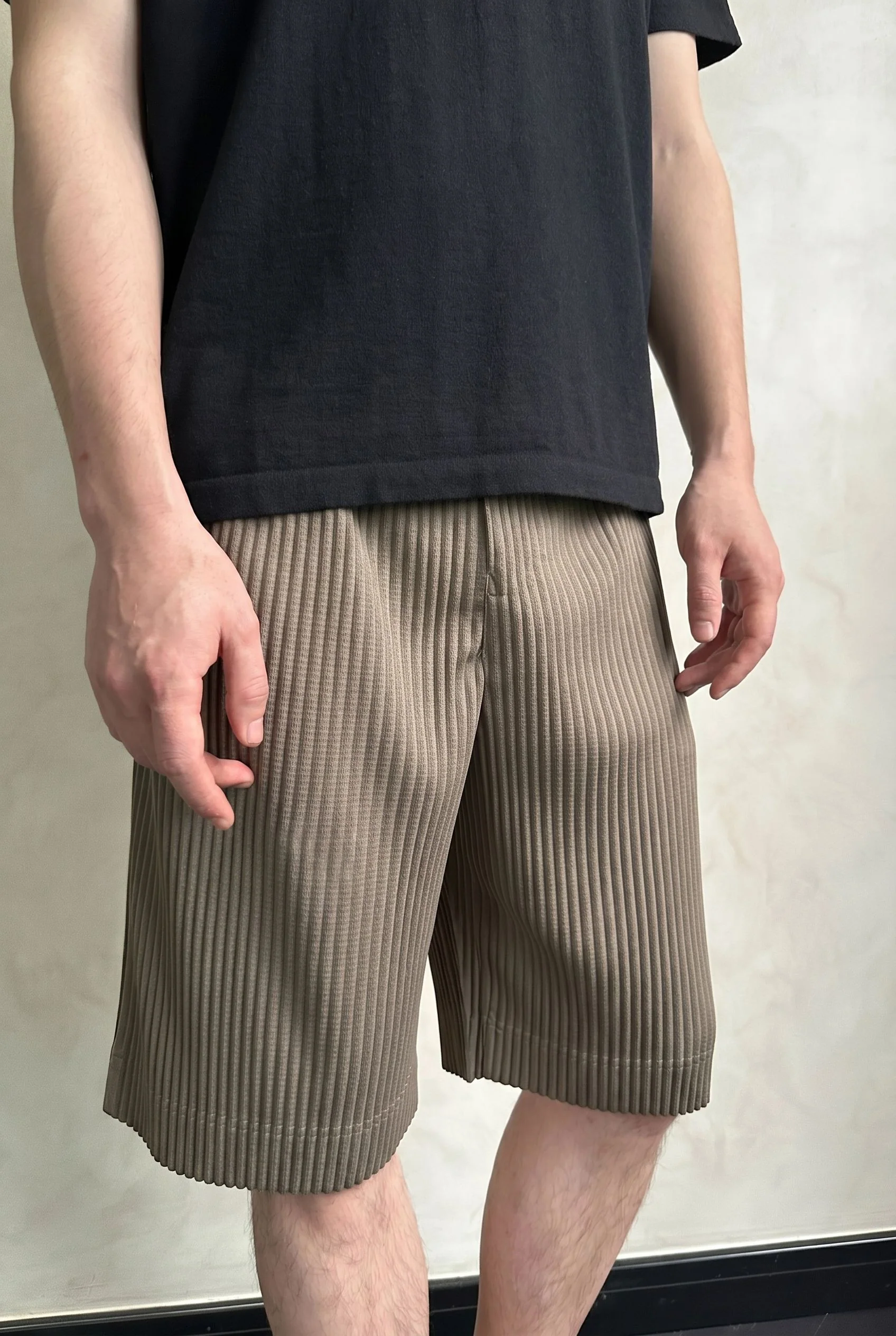 Pleated Rib Trousers - Image 4