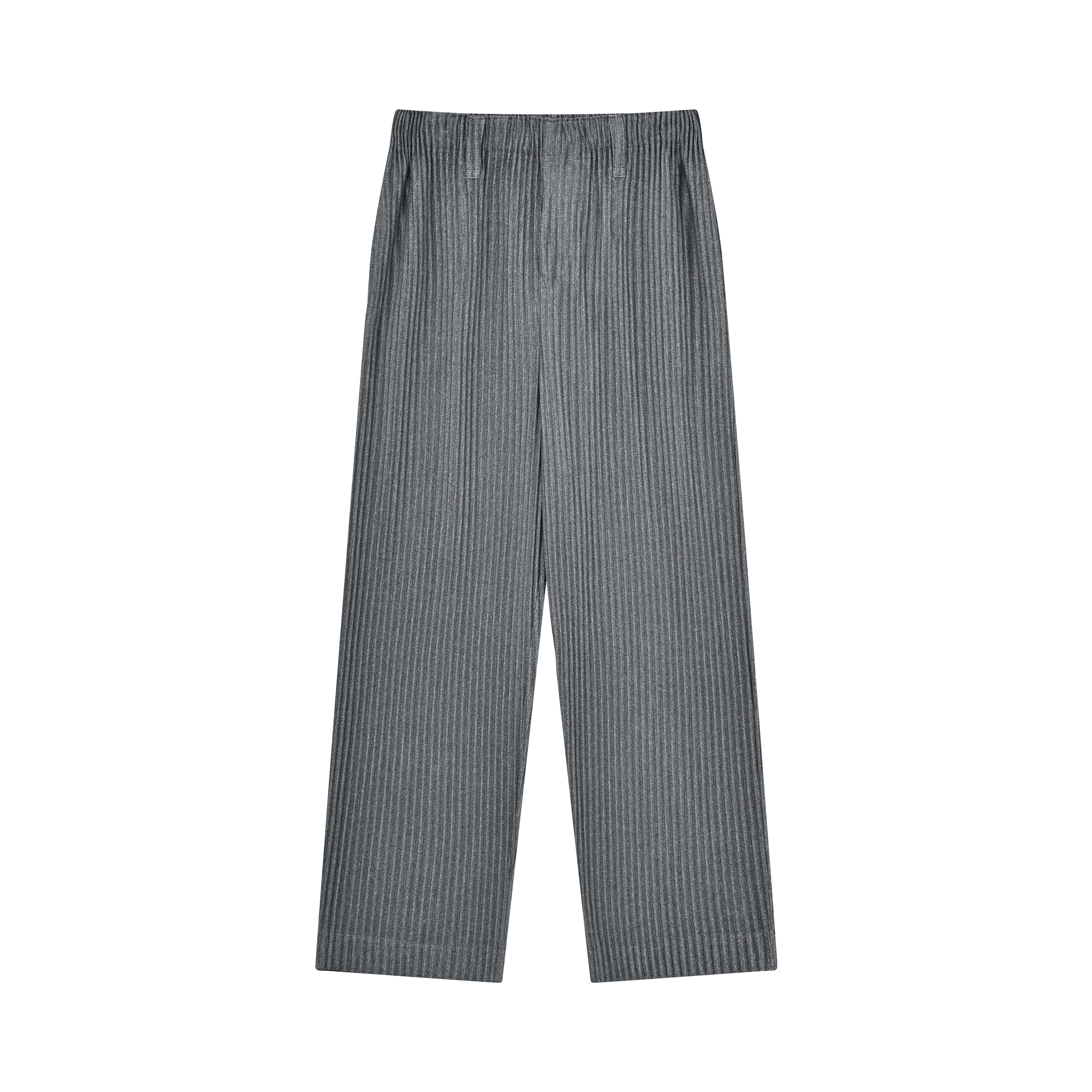 Pleated Rib Trousers - Image 8