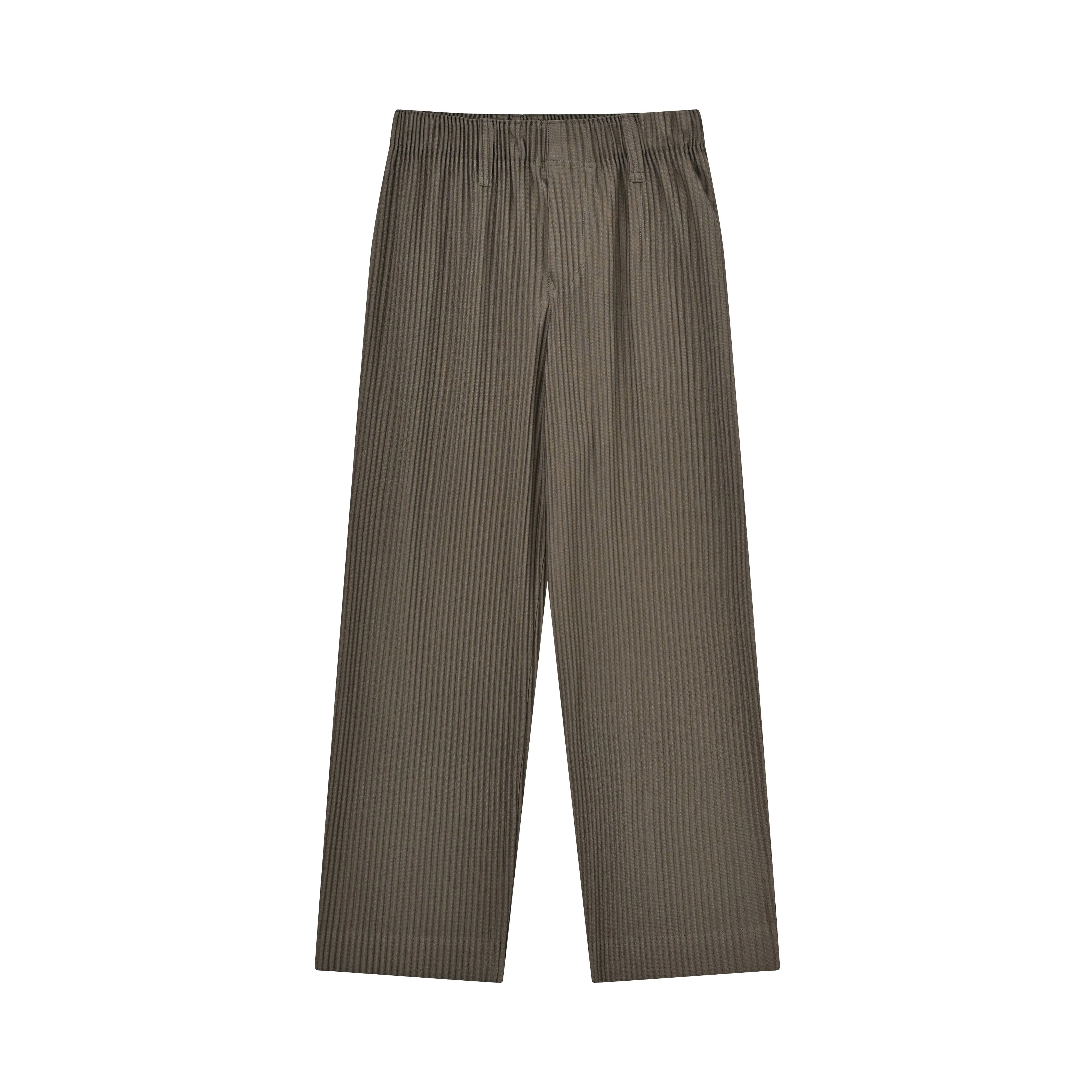 Pleated Rib Trousers - Image 9
