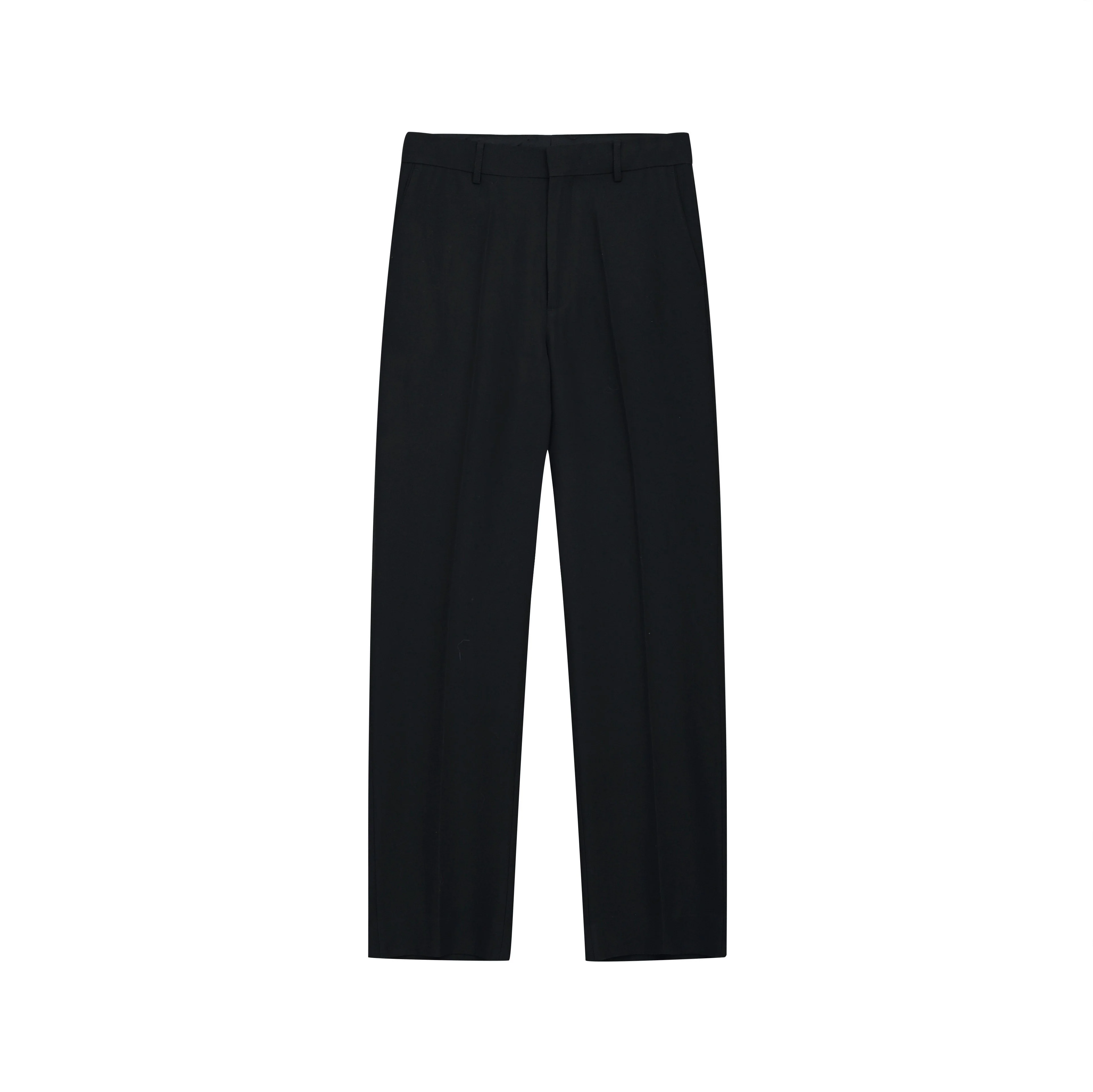 Pleated Straight Trousers - Image 6