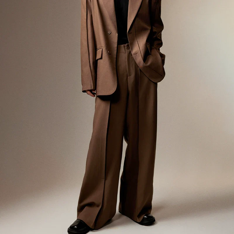 Pleated Suit Trousers