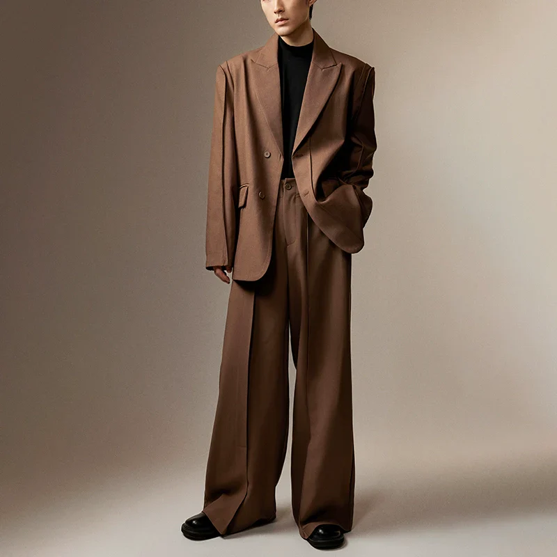 Pleated Suit Trousers - Image 3