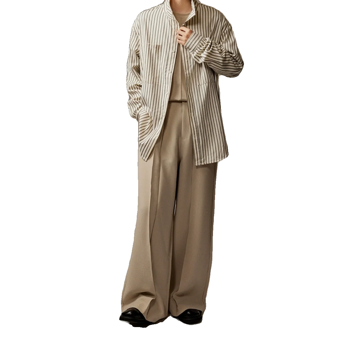 Pleated Suit Trousers - Image 5