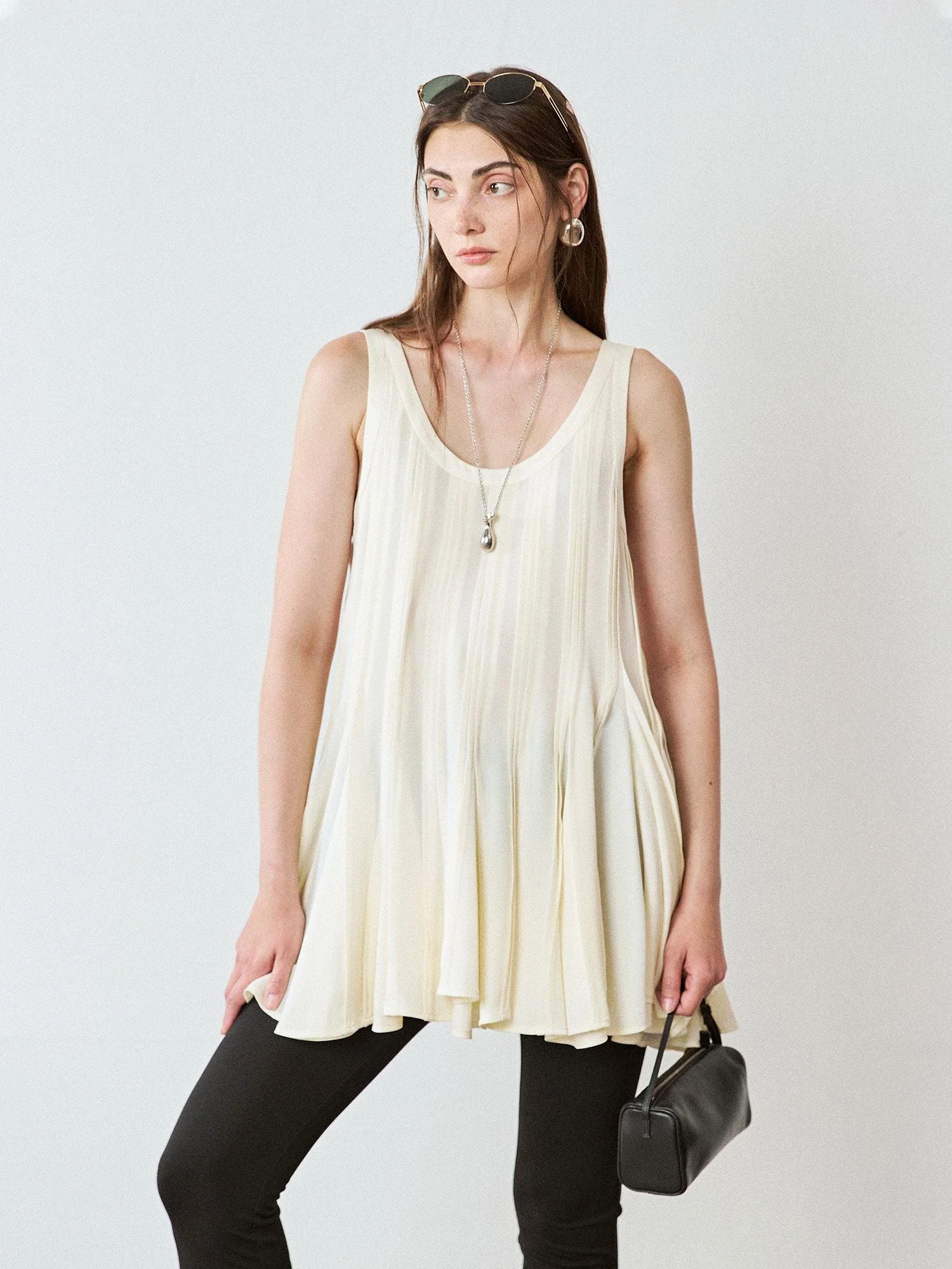 Pleated Swing Tunic - Image 5