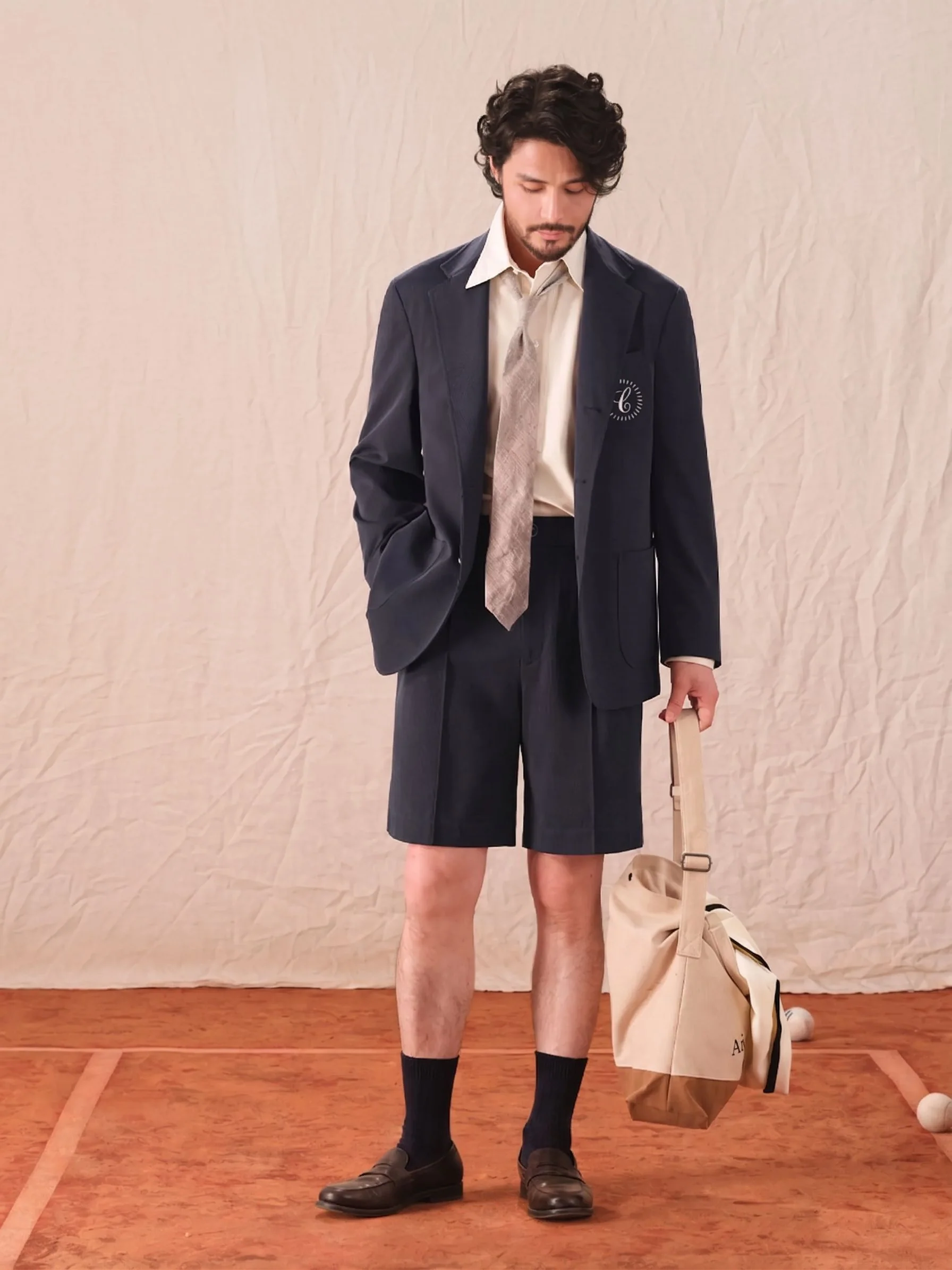 Pleated Tailored Shorts - Image 5
