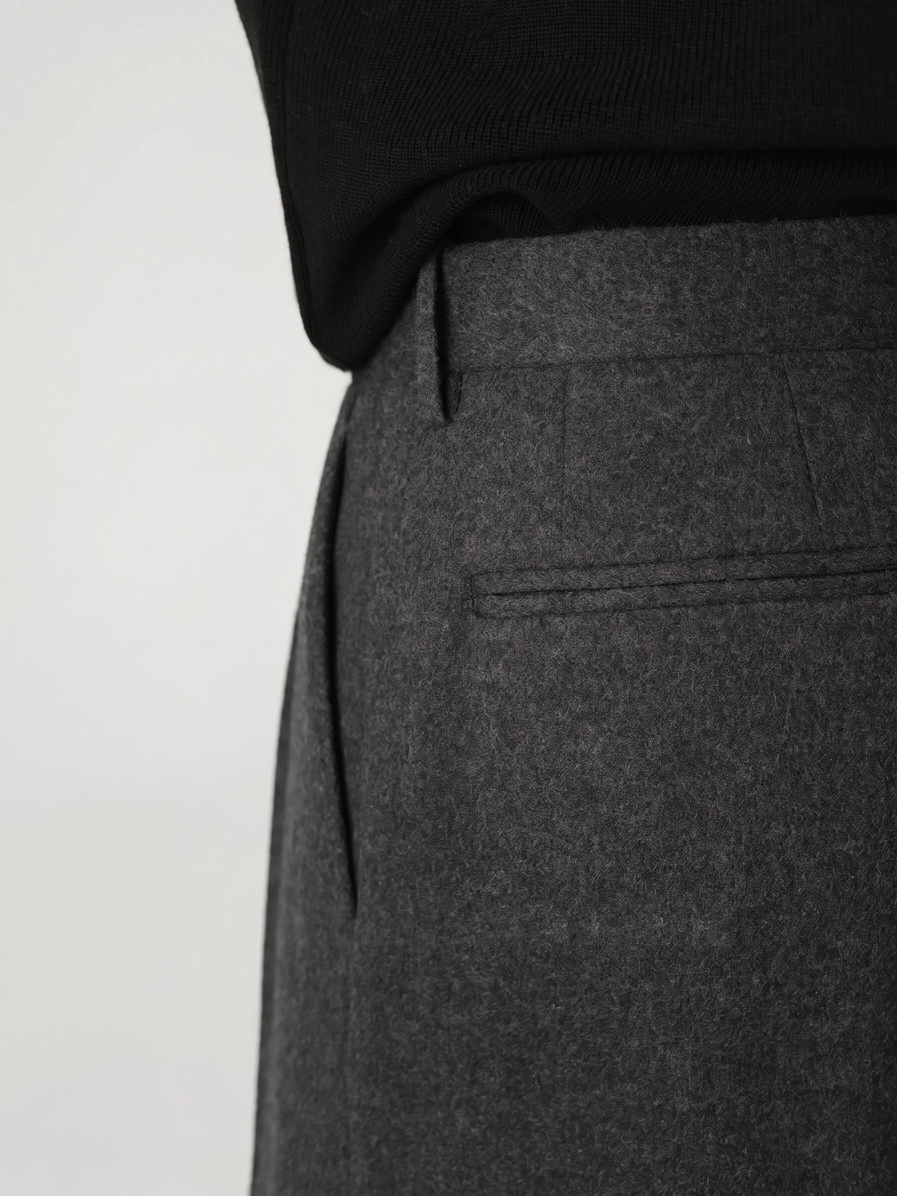 Pleated Tailored Trousers - Image 5