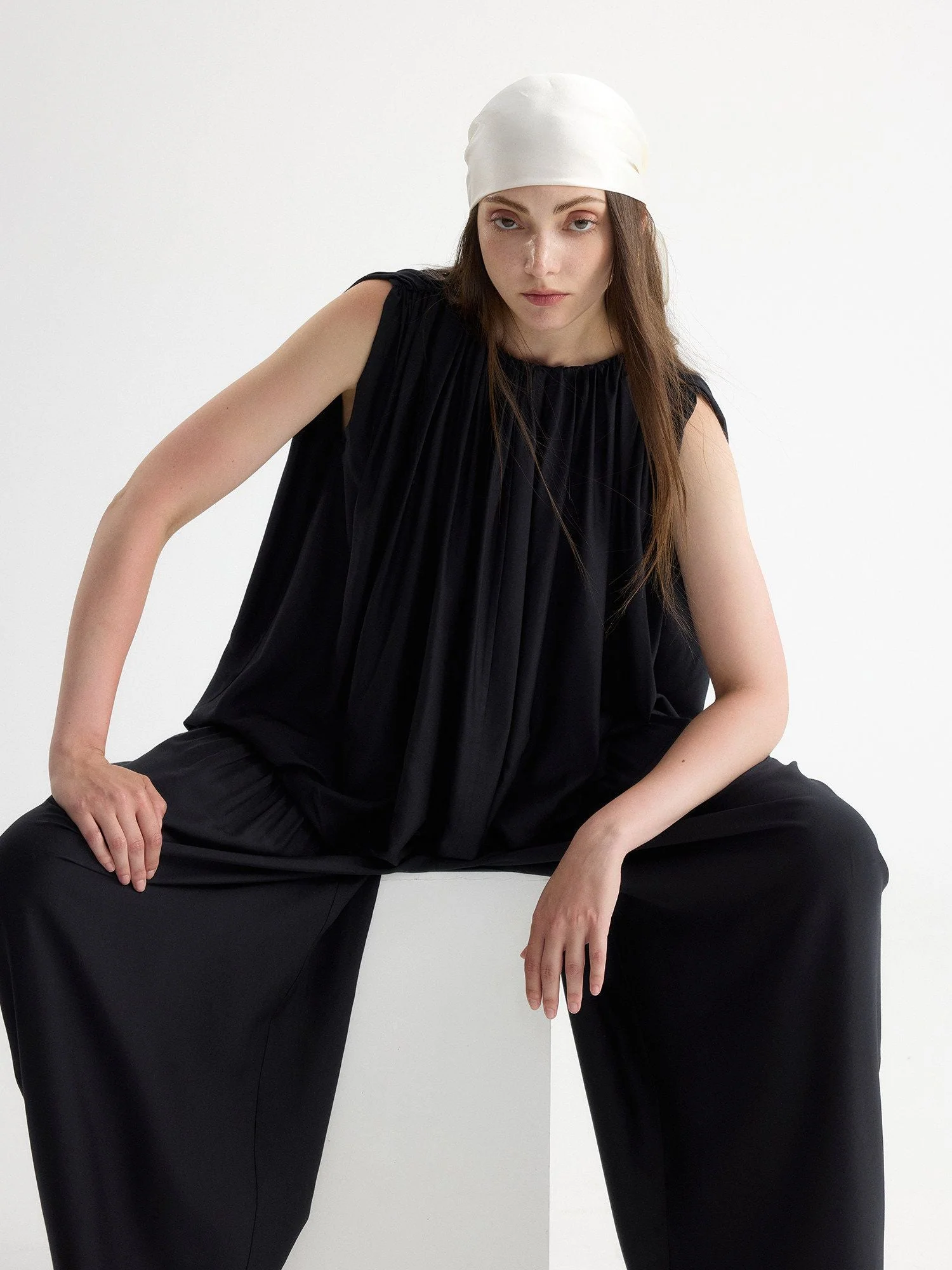 Pleated Two-Piece Set - Image 2