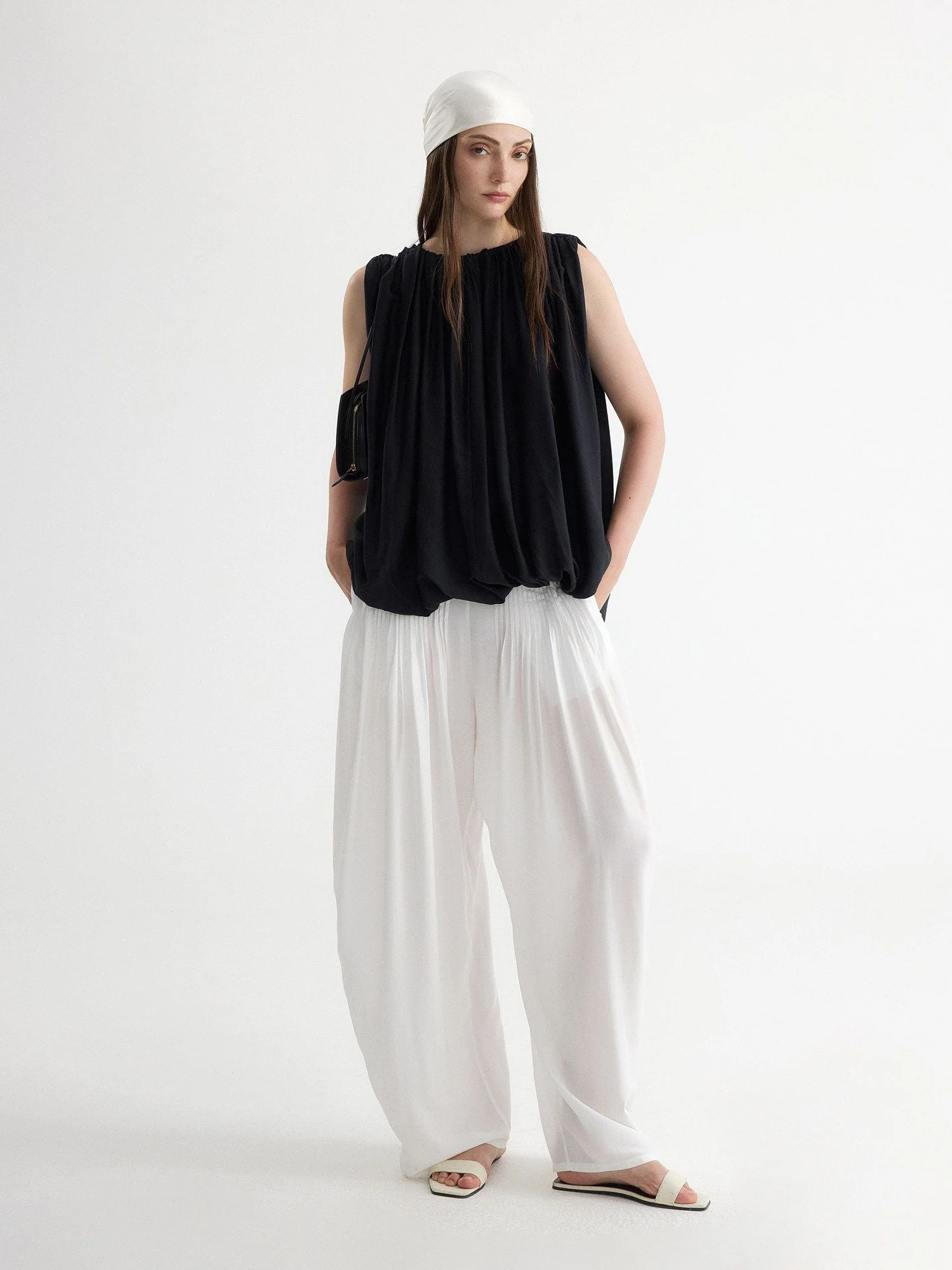 Pleated Two-Piece Set - Image 5