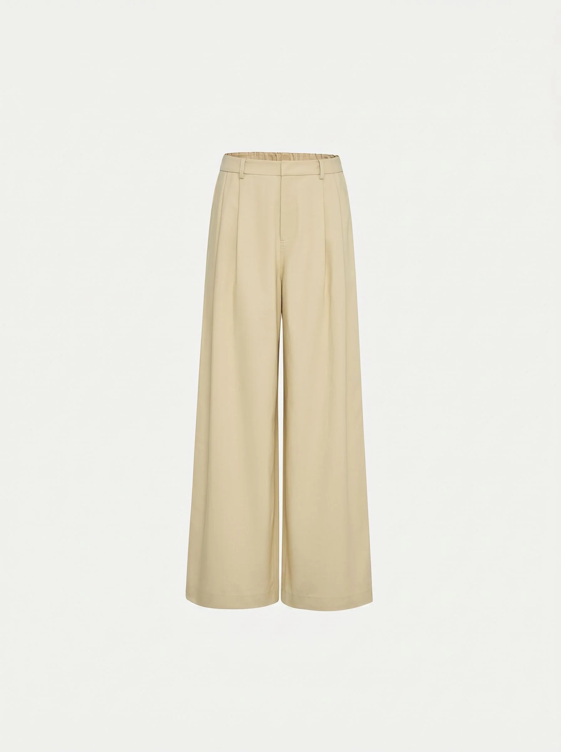 Pleated Wide-Leg Pants - Image 5