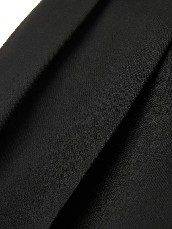 Pleated Wool Trousers - Image 4