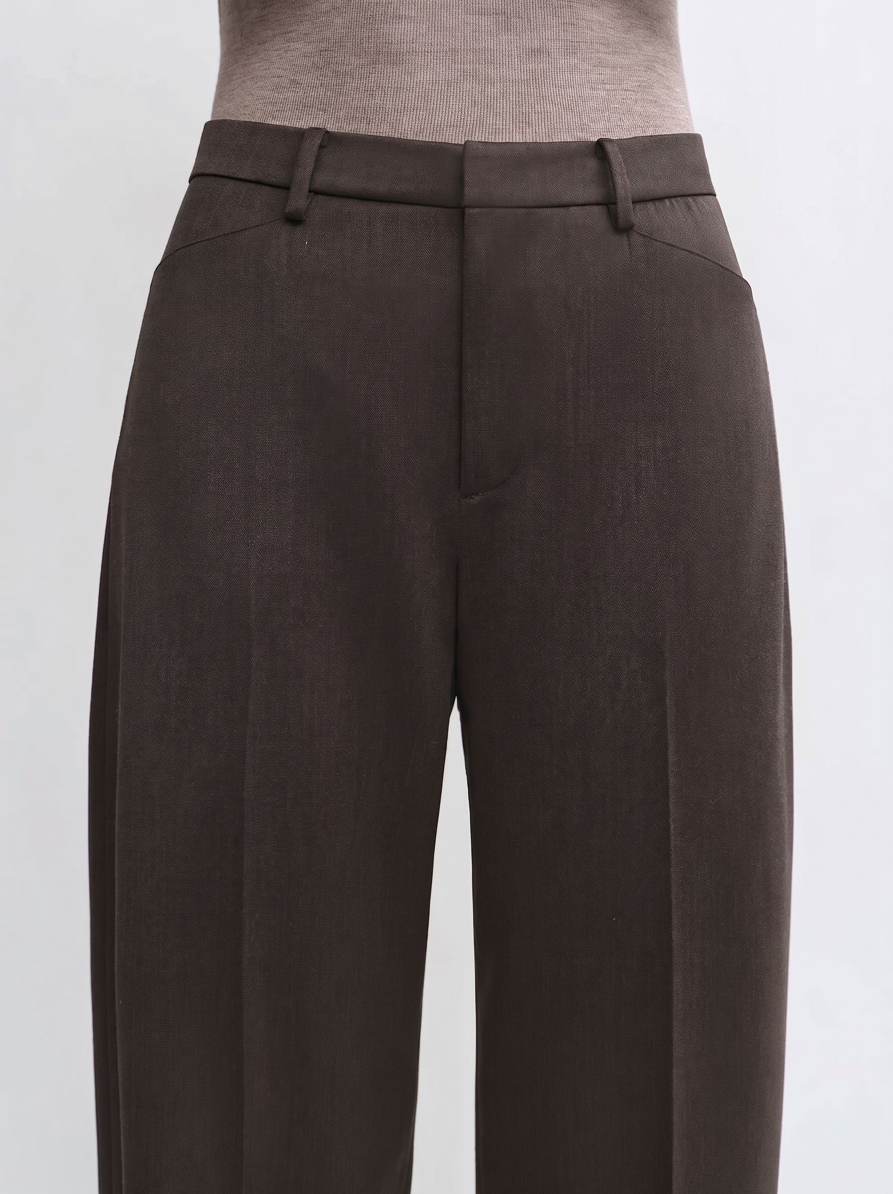 Pleated Wool Trousers - Image 10
