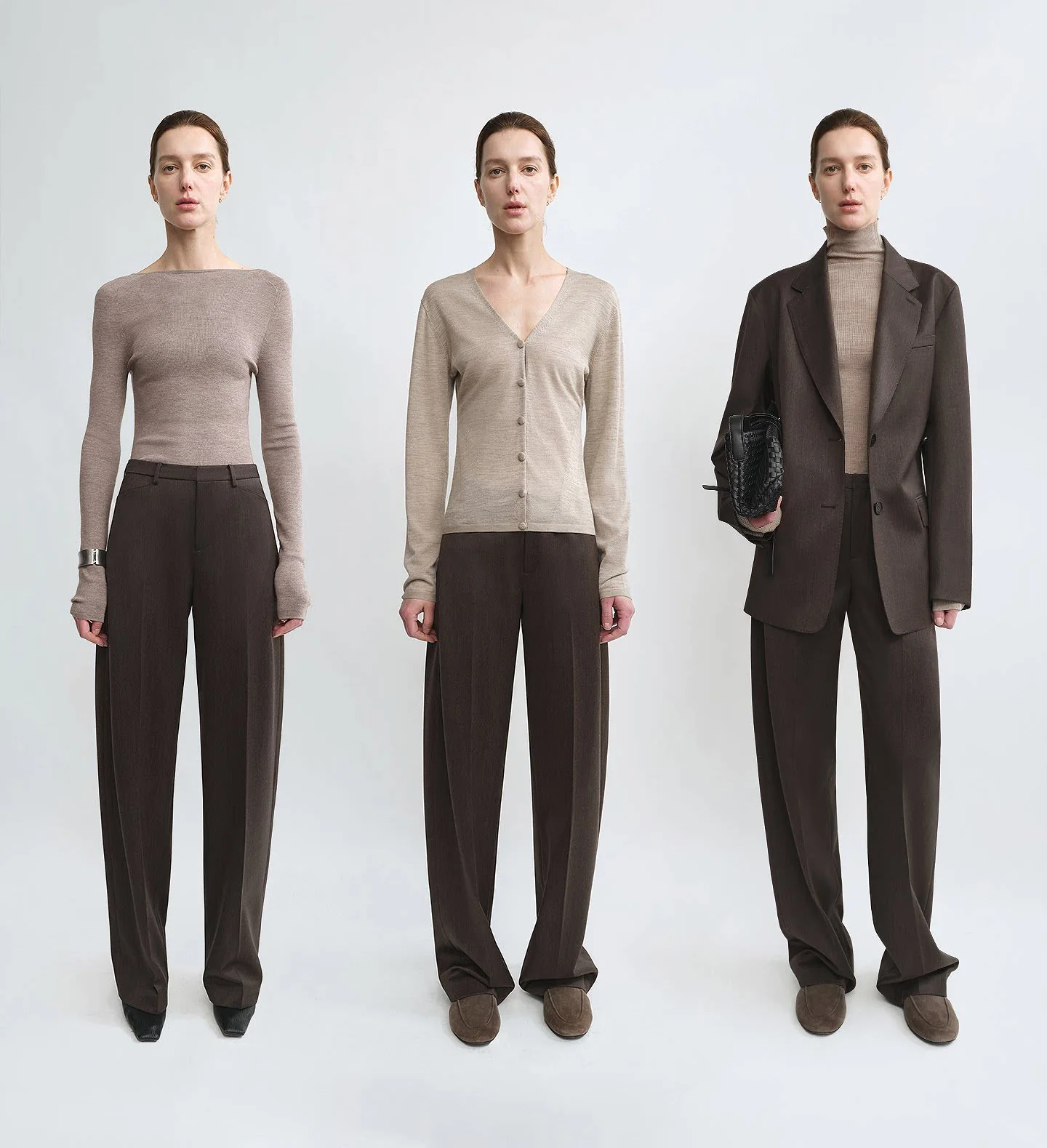Pleated Wool Trousers - Image 3