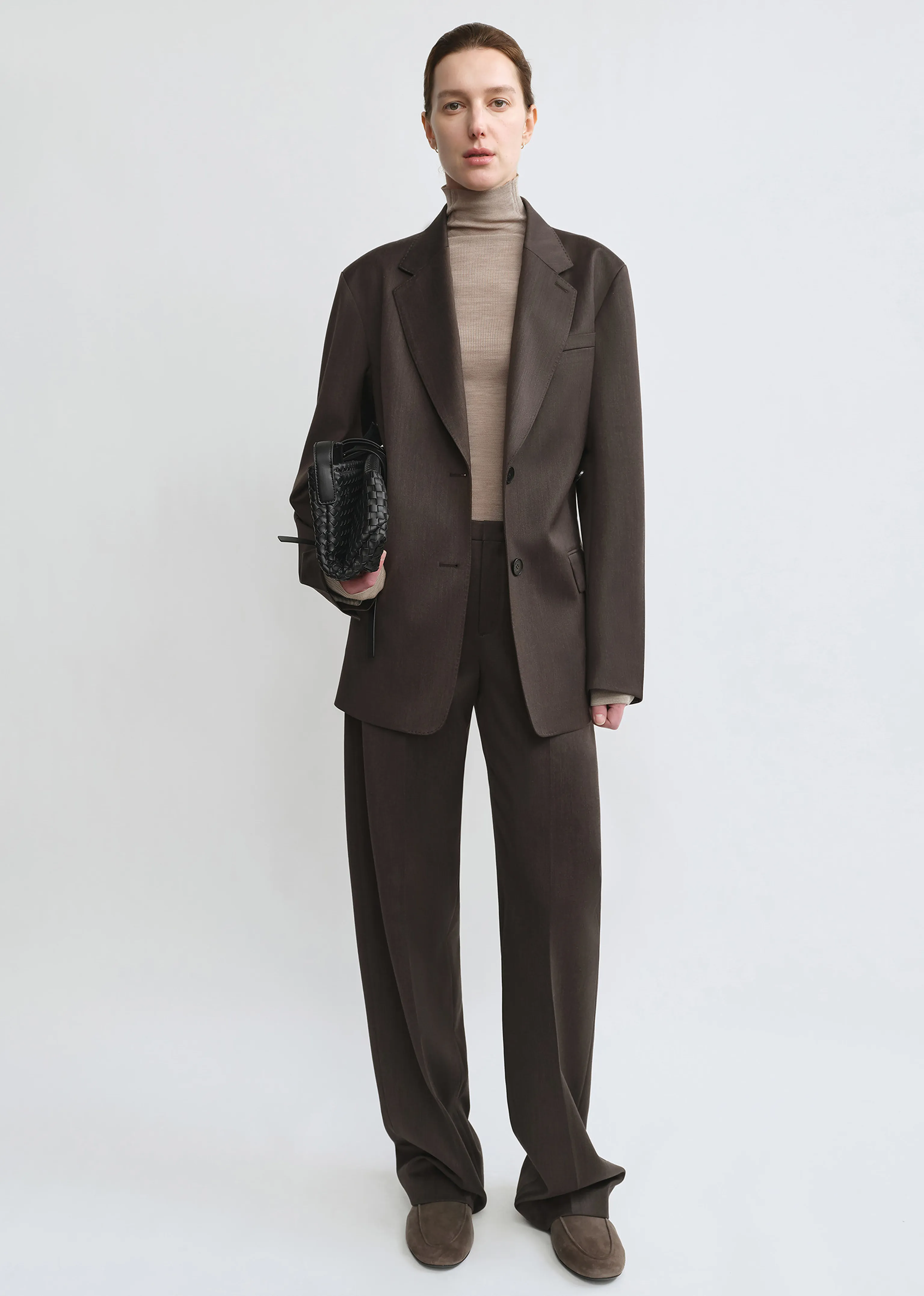 Pleated Wool Trousers - Image 7