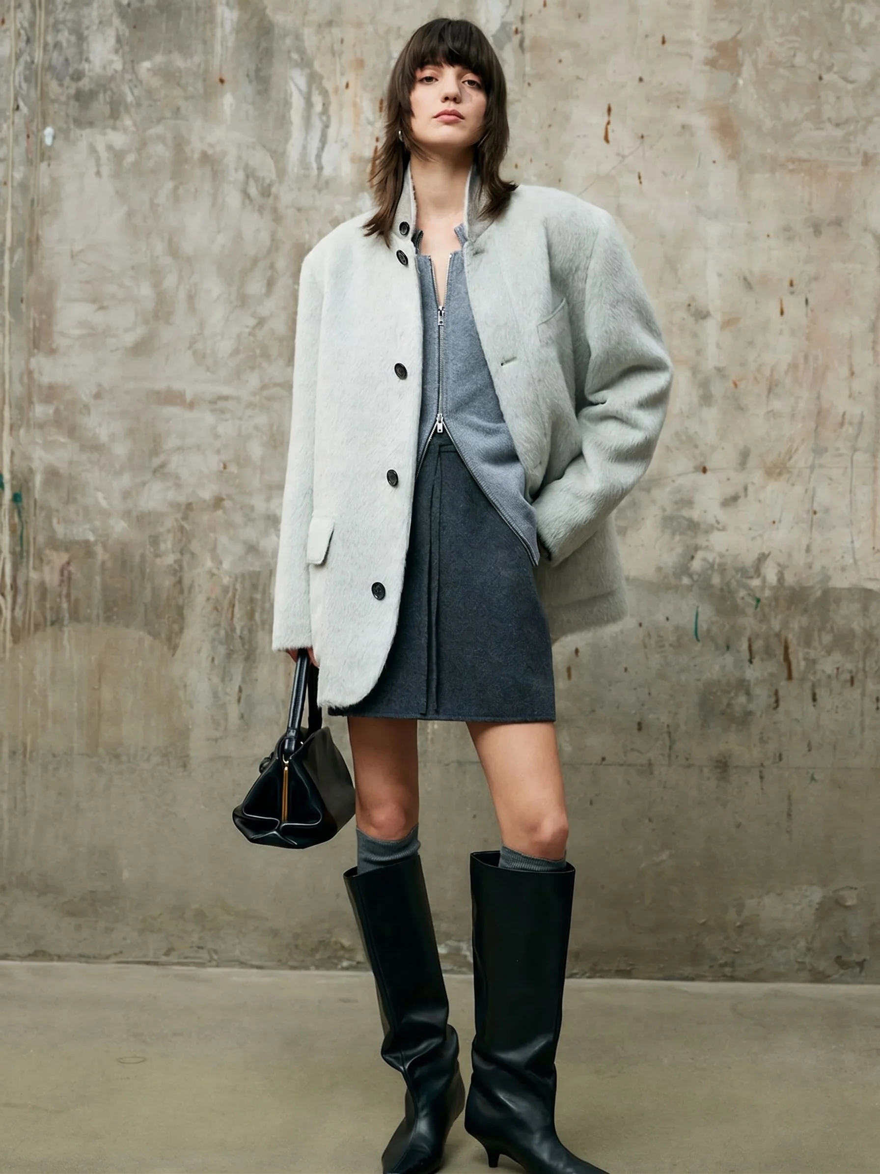 Plush Alpaca Jacket