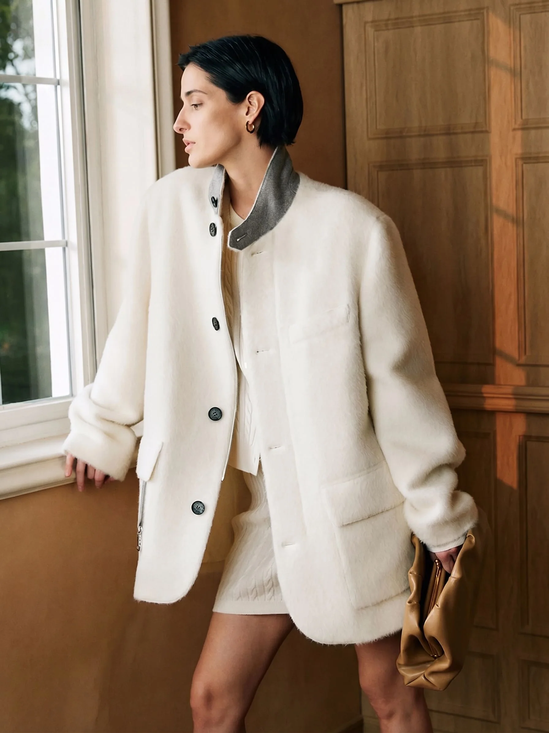 Plush Alpaca Jacket - Image 2