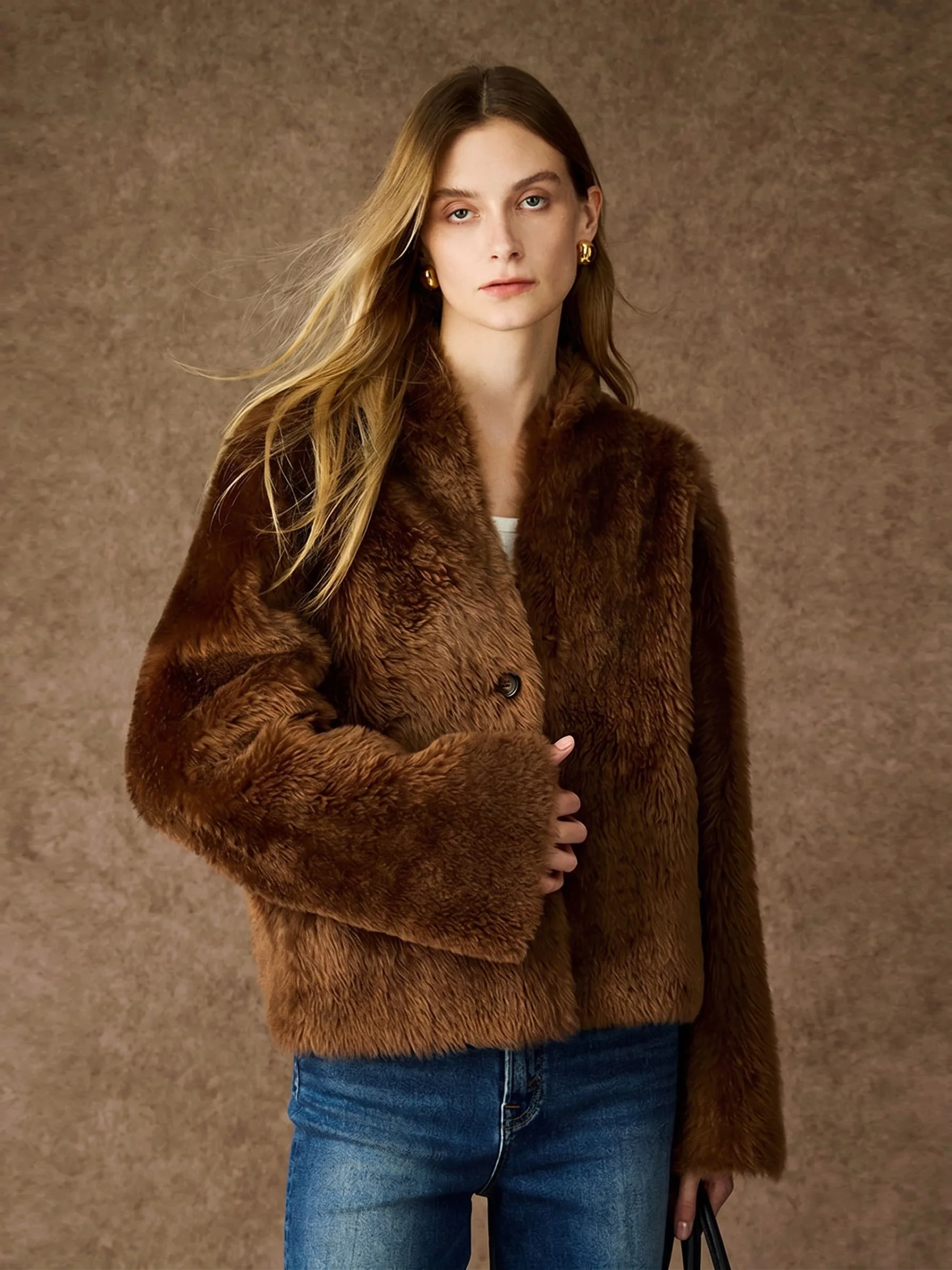Plush Fur Jacket